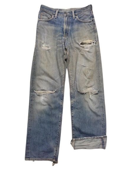 Japanese Brand × Vintage VINTAGE SOMETHING JAPANESE BRAND SELVEDGE DISTRESSED STYLE Size US 31 - 1 Thumbnail