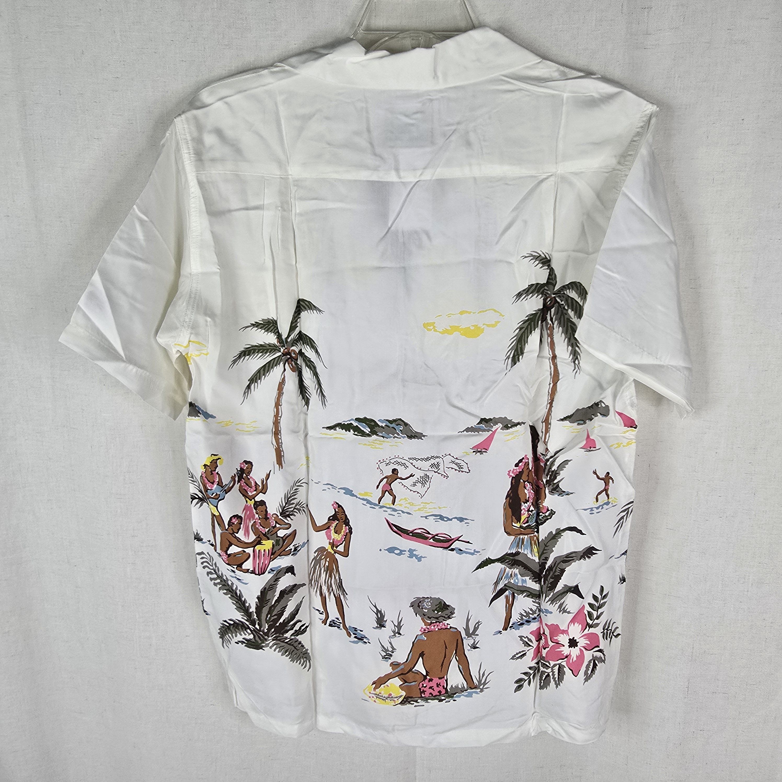 CLOT Kona Bay Hawaii Clot Mens Medium Aloha Button Shirt Hawaiian Size US M / EU 48-50 / 2 - 7 Thumbnail