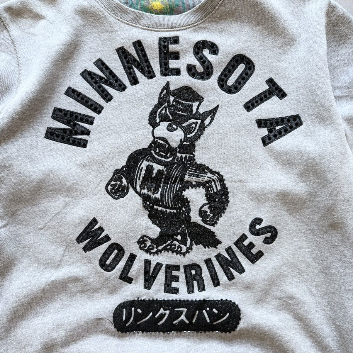 Ringspun Ringspun Minnesota Wolverines Vintage Sweatshirt Crewneck Size US L / EU 52-54 / 3 - 3 Thumbnail