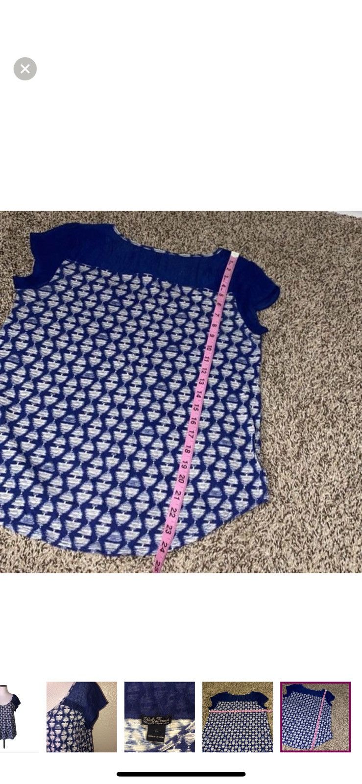 Lucky Brand Lucky brand small ikat top Size S / US 4 / IT 40 - 4 Thumbnail
