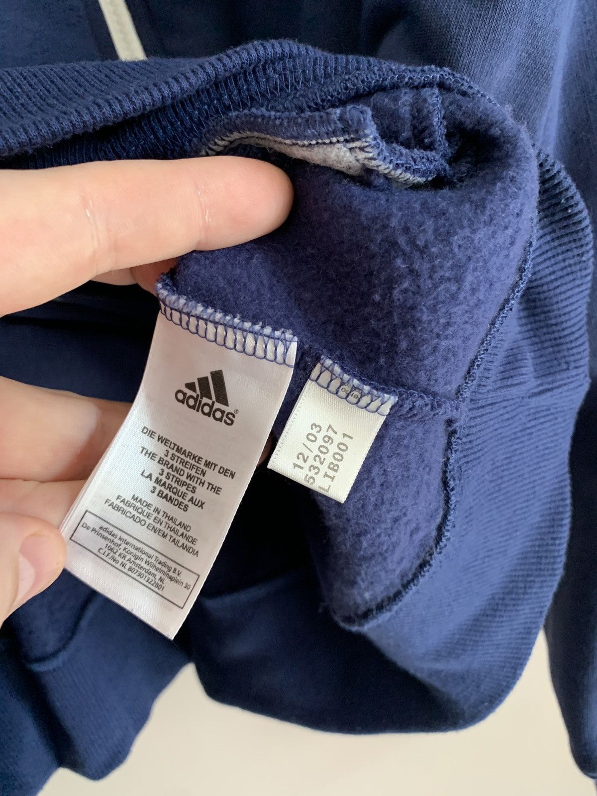 Adidas British and Irish Lions Vintage Rugby Zip Jacket Adidas Sz M Size US M / EU 48-50 / 2 - 13 Thumbnail