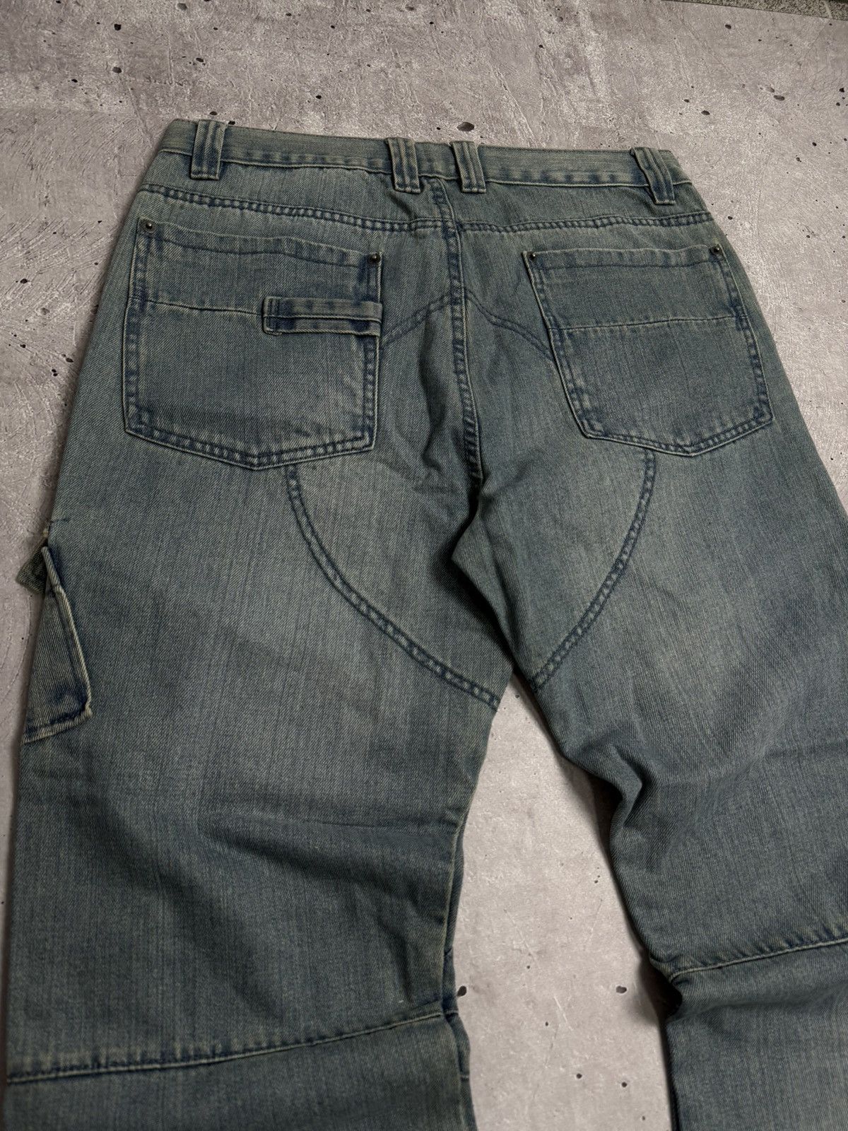 Hysteric Glamour VTG Rick Owens Raf Simons Balenci Style Washed Jeans 90s Size US 32 / EU 48 - 7 Thumbnail