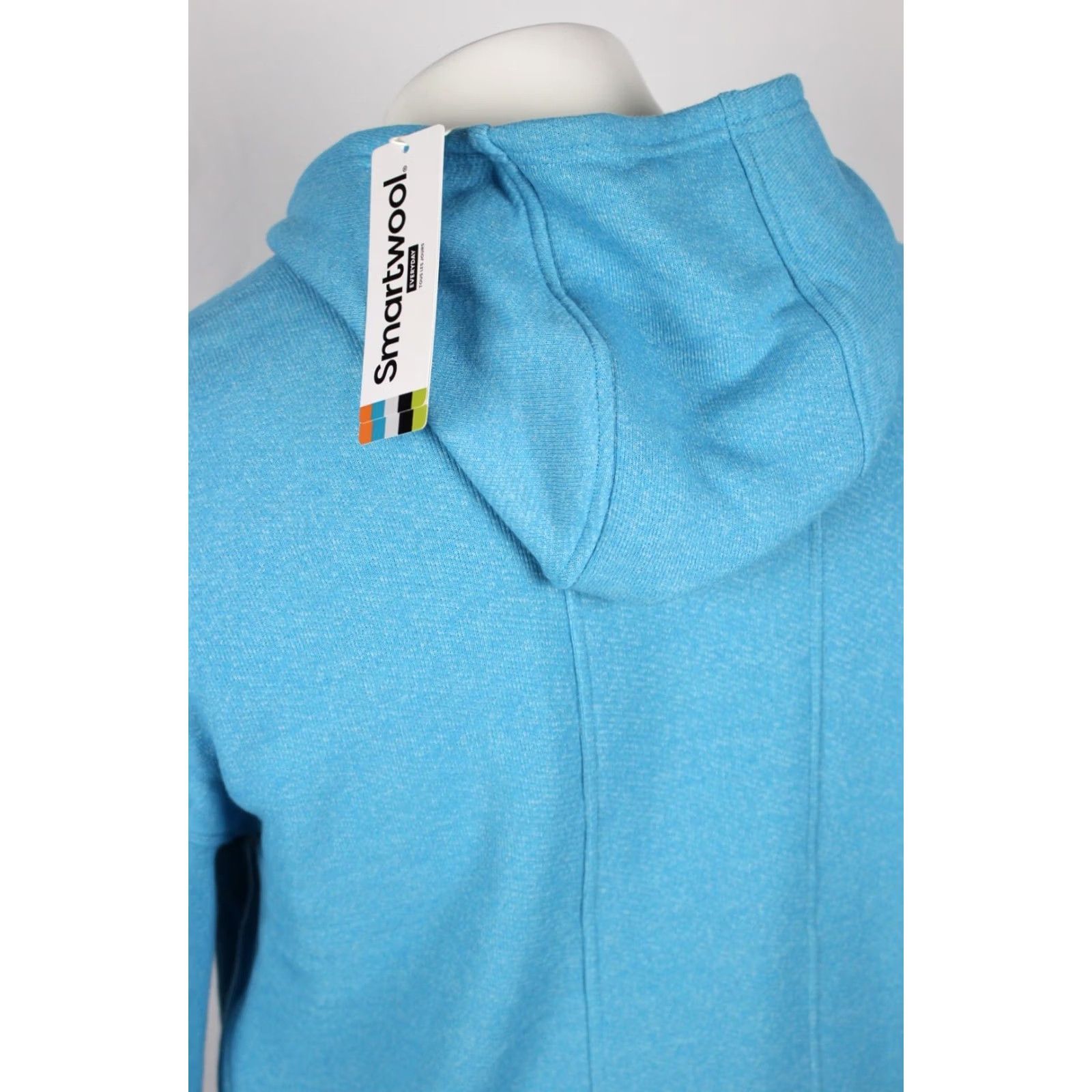 Smartwool VINTAGE SmartWool Men’sn Terry Hood Hoodie Sweatshirt S Pool Blue Size US S / EU 44-46 / 1 - 3 Thumbnail