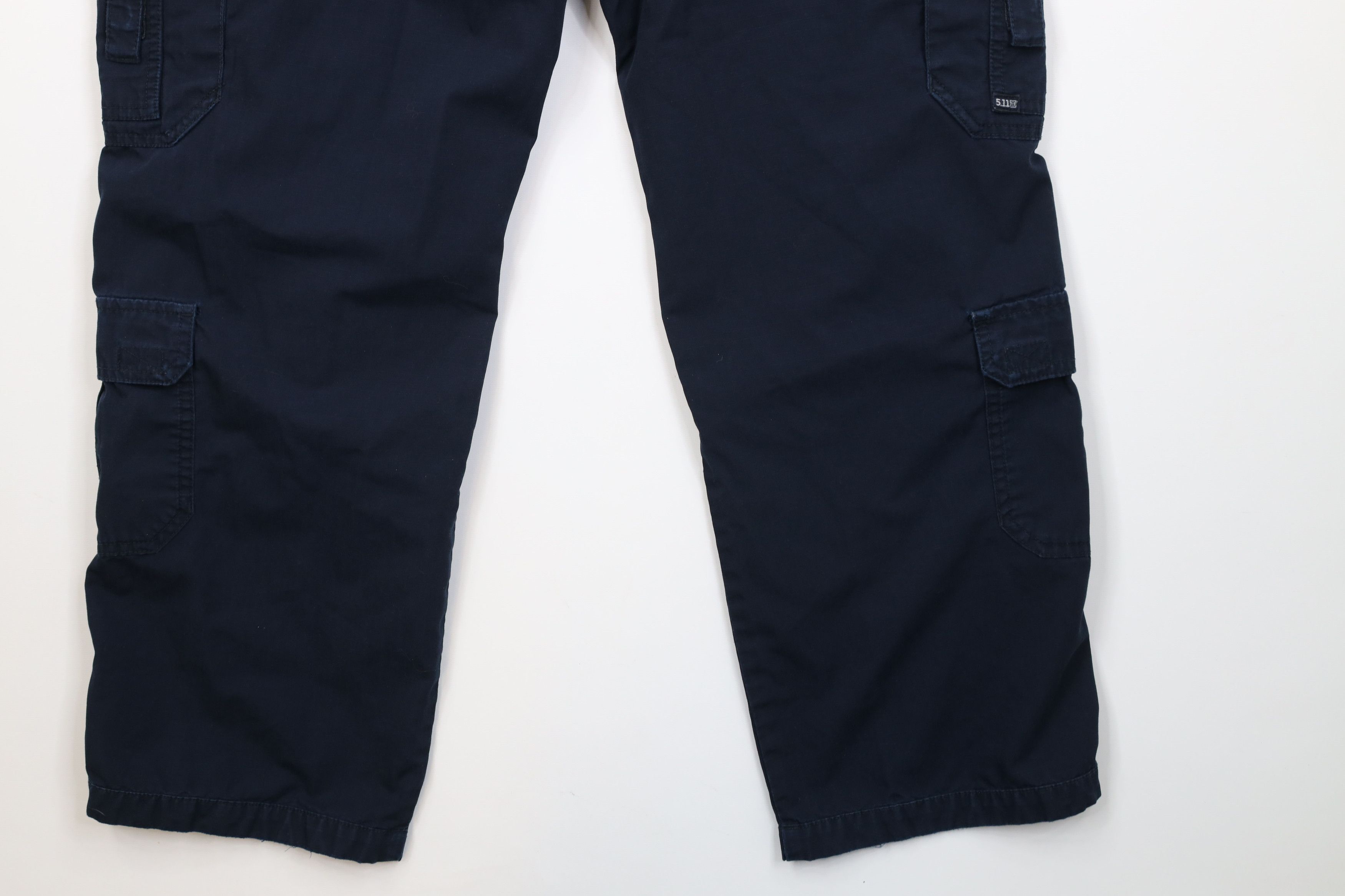 Vintage 5.11 Tactical Series Ripstop Double Knee Cargo Pants Blue Size US 38 / EU 54 - 16 Thumbnail