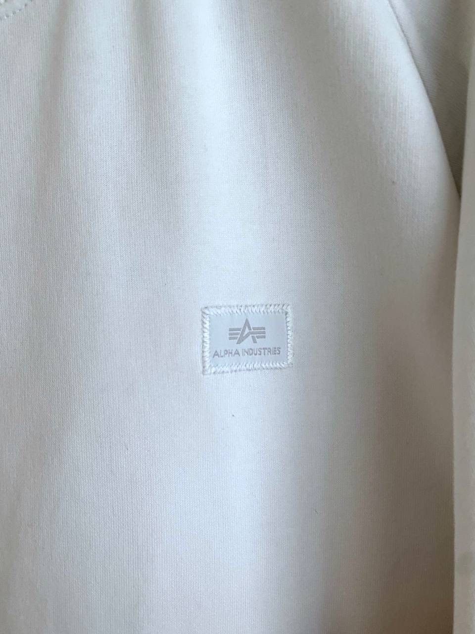 Alpha Industries Alpha Industries Men's White Cotton Sweatshirt, Size XXL Size US XXL / EU 58 / 5 - 5 Thumbnail
