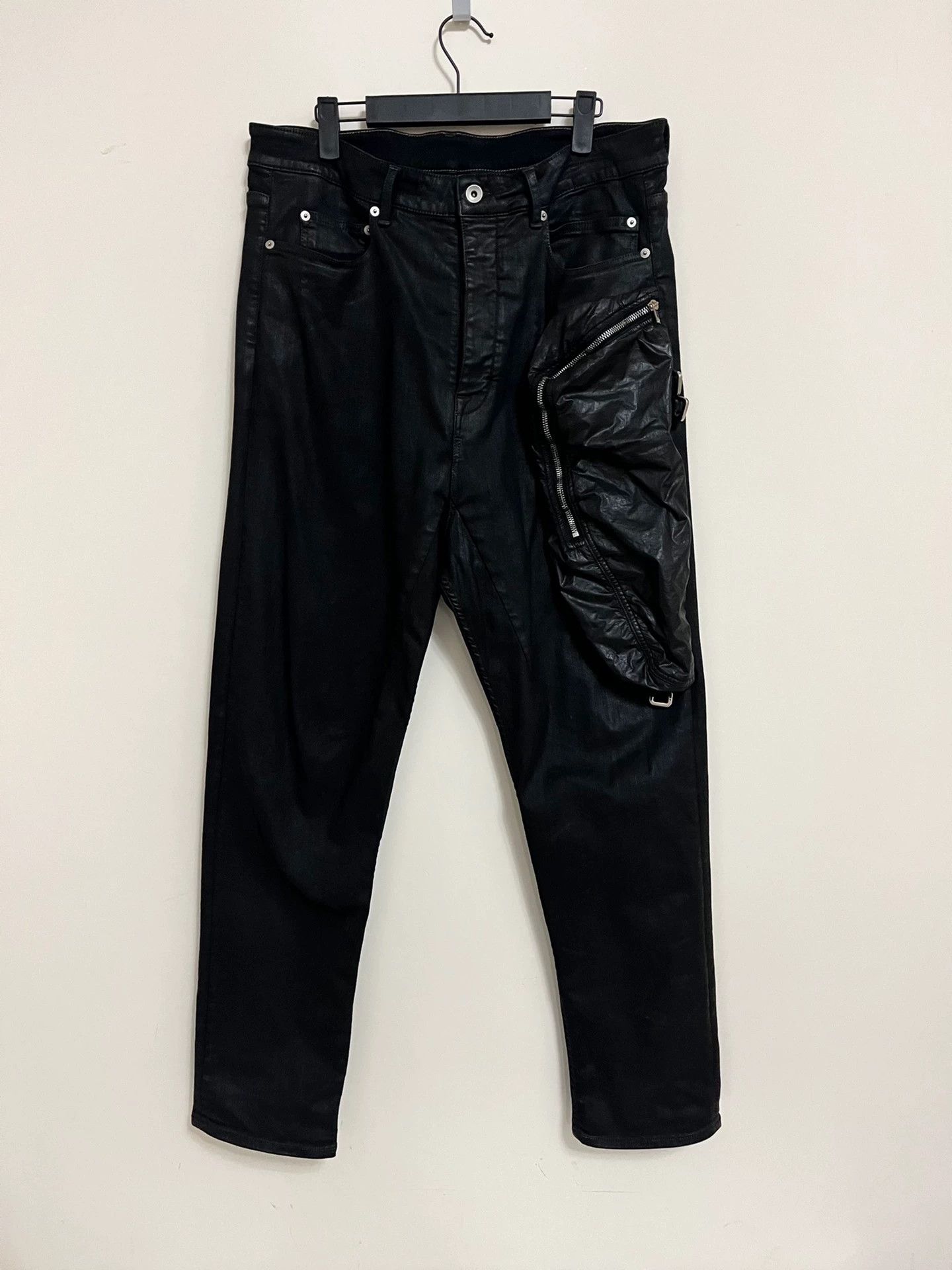 Rick Owens Rick Owens Waxed jeans Size US 34 / EU 50 - 1 Thumbnail
