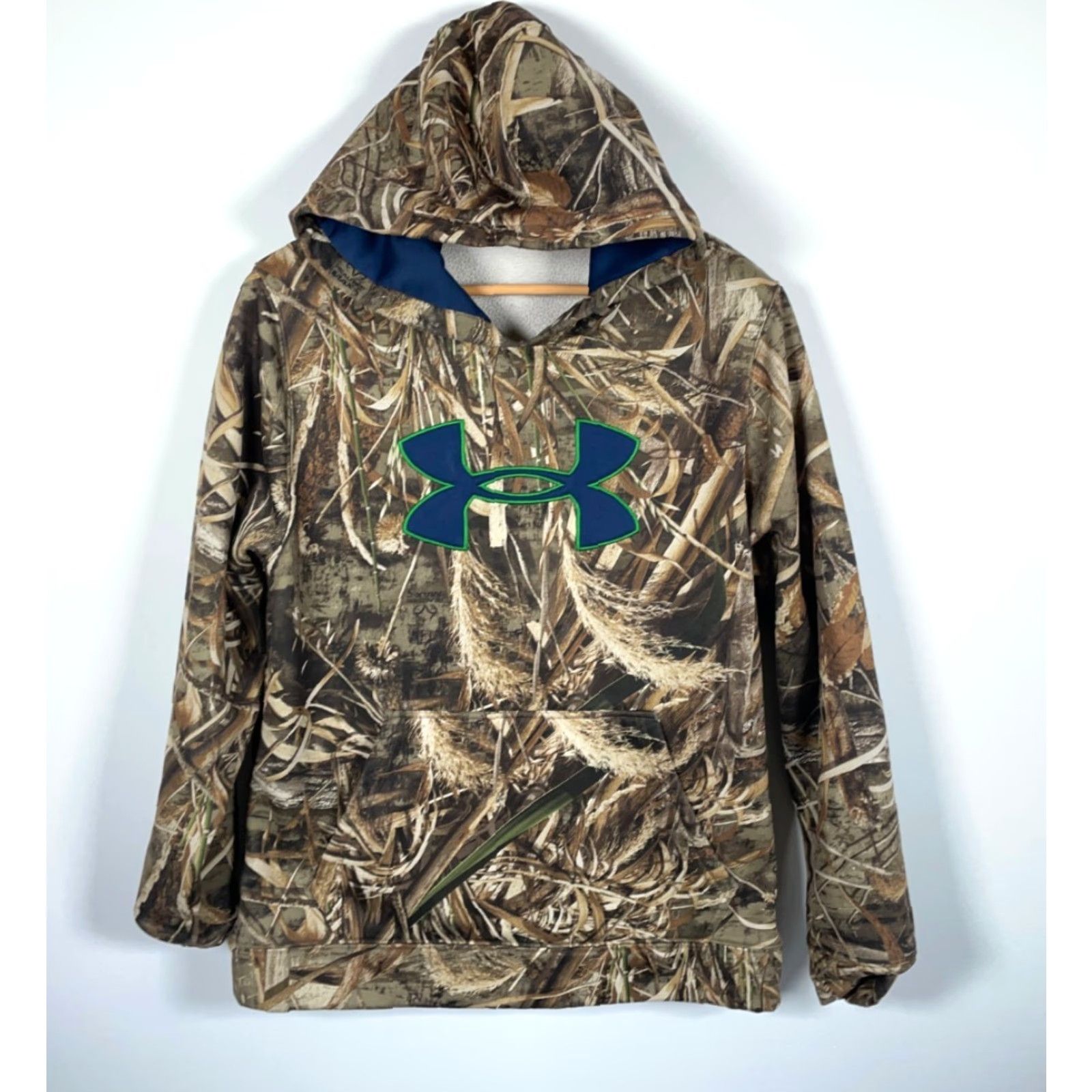 Under Armour Under armour Hoodie Adult Large RealTree Max 5 Camouflage Sweatshirt Green Pullover Hooded Camouflage Pattern Men Regular Size L Size US L / EU 52-54 / 3 - 2 Thumbnail