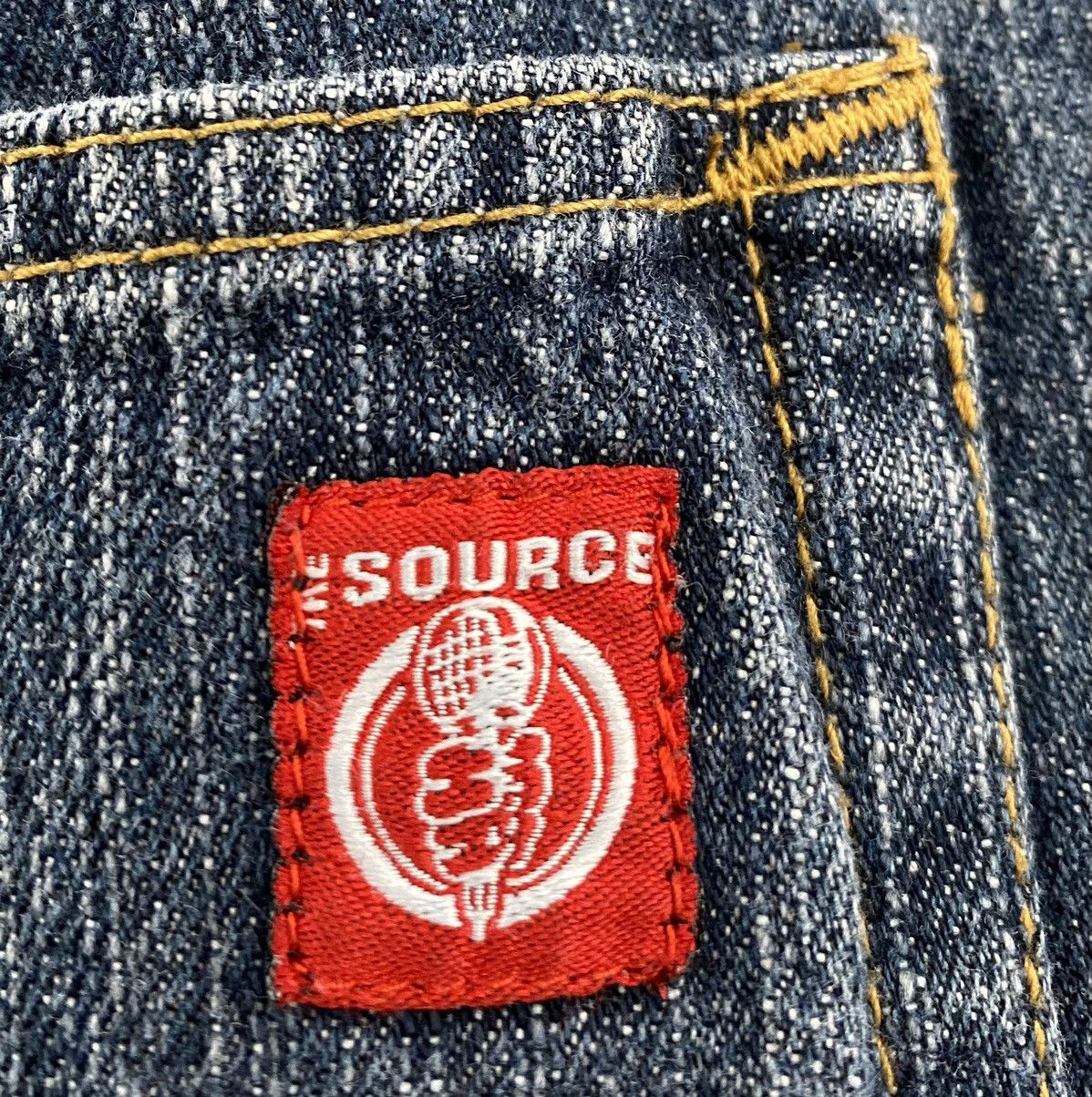 Other VTG 90’s The Source Hip Hop Embroidered Baggy Wide Leg Jeans Size US 38 / EU 54 - 8 Thumbnail