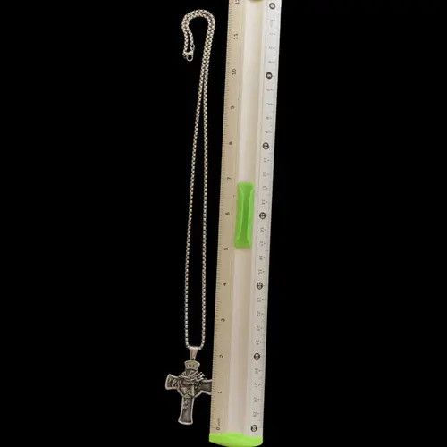 VIBE Cross Pendant Necklace Jesus Chain Size ONE SIZE - 5 Thumbnail