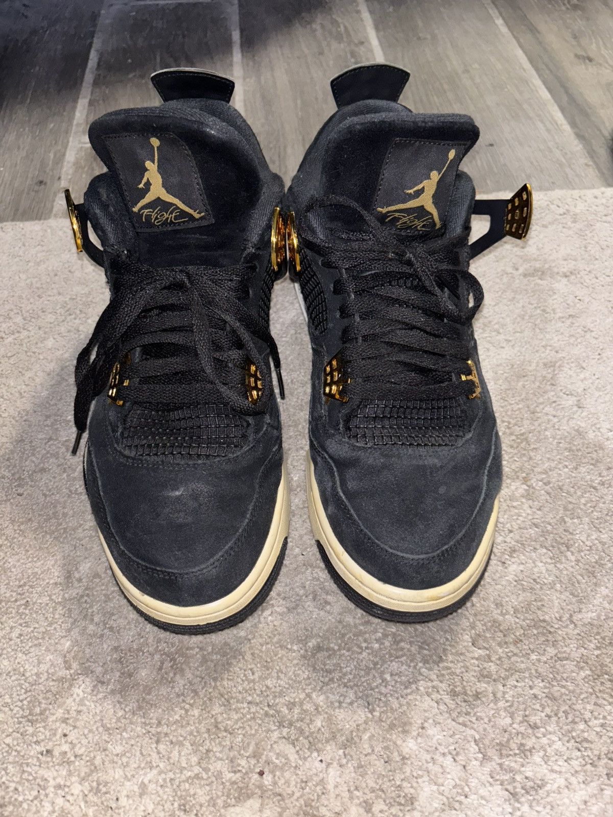 Jordan Brand Jordan Royal Gold 4s Size US 11.5 / EU 44-45 - 4 Thumbnail