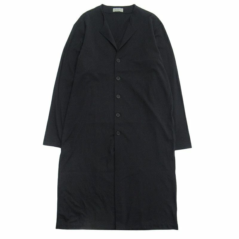 Yohji Yamamoto YOHJI YAMAMOTO POUR HOMME Smooth Long Light Coat Size US L / EU 52-54 / 3 - 1 Thumbnail