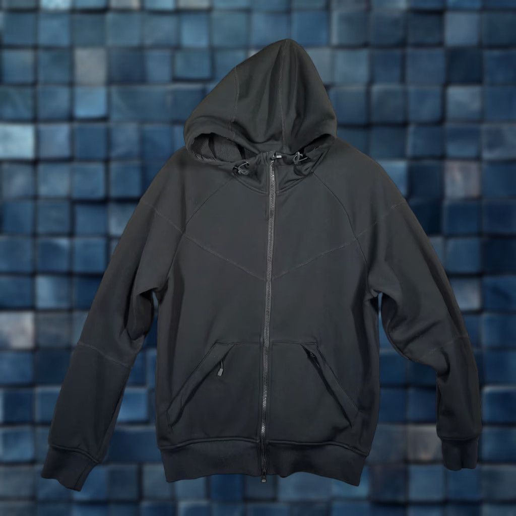 Nike Nike Tech Fleece Jacket Men Medium 541468-010 Black Hooded Sweatshirt OG Jacket Windbreaker 100% Polyester Regular Zip Full-Zip Nike Tech Fleece Size US M / EU 48-50 / 2 - 1 Thumbnail