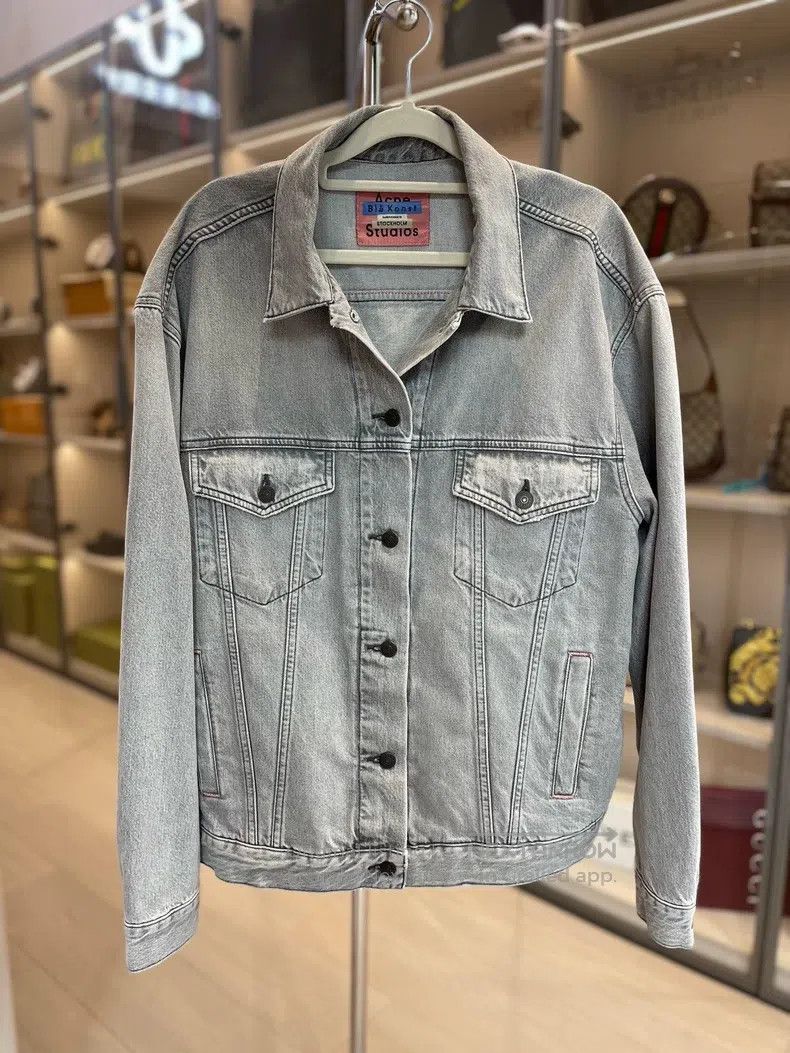 Acne Studios Acne Studios Blue denim jacket Size US XXS / EU 40 - 1 Thumbnail