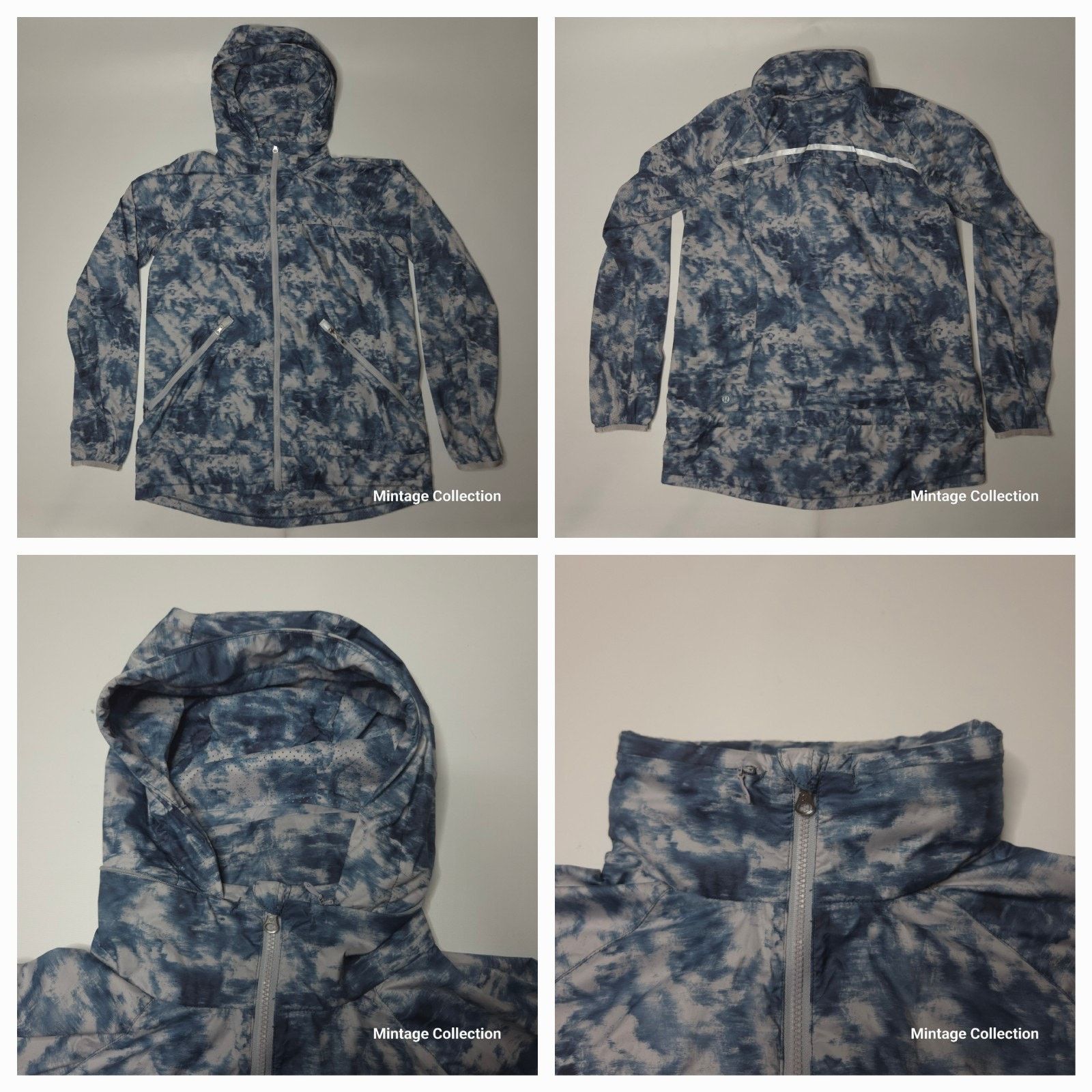 Lululemon Lululemon Miss Misty Jacket Windbreaker Blue Tie Dye Sz 10 Size L / US 10 / IT 46 - 1 Thumbnail