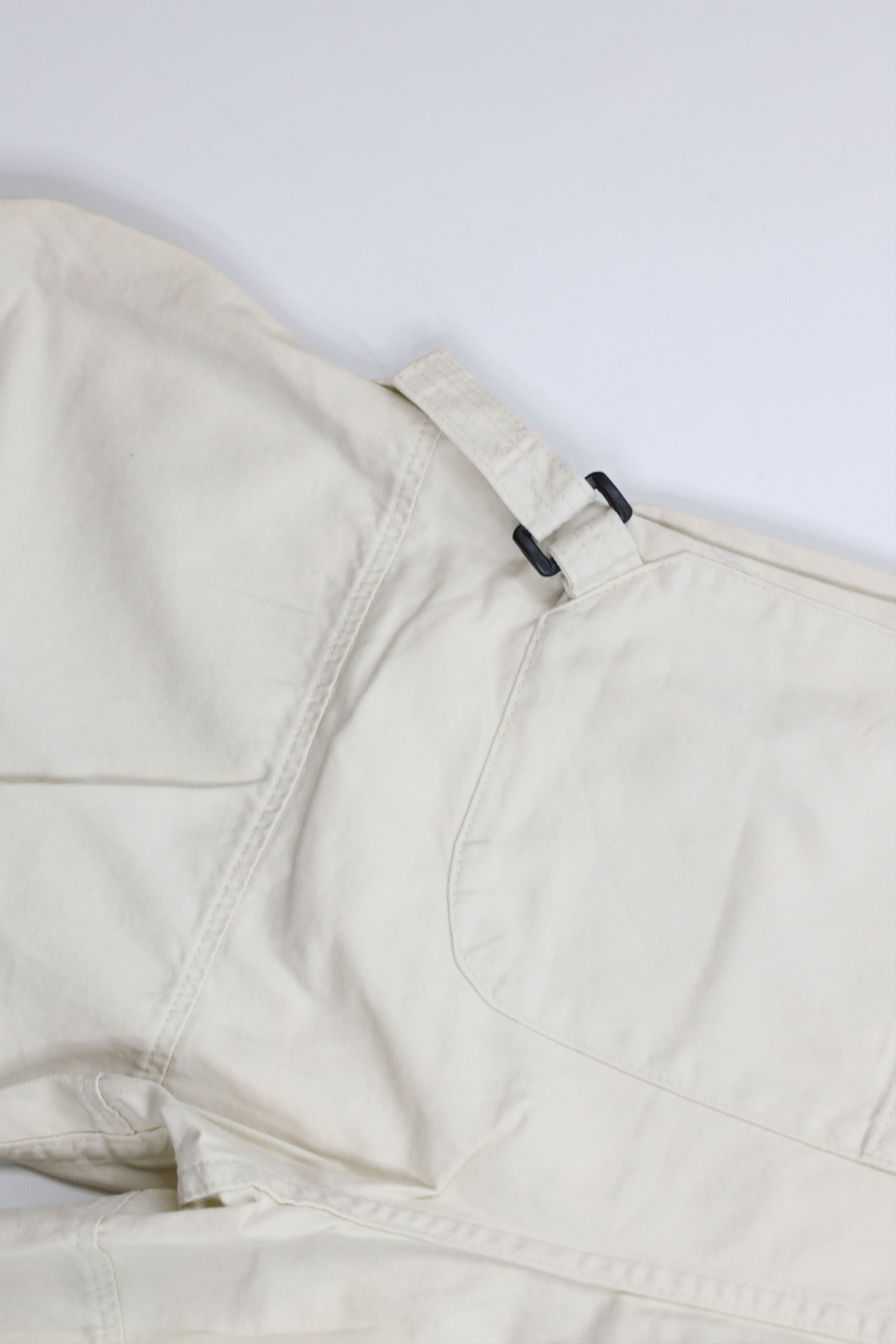 Levi's × Vintage Deadstock Vintage Y2K 2000 Levis L2 Shorts Beige Cotton Size US 34 / EU 50 - 13 Thumbnail