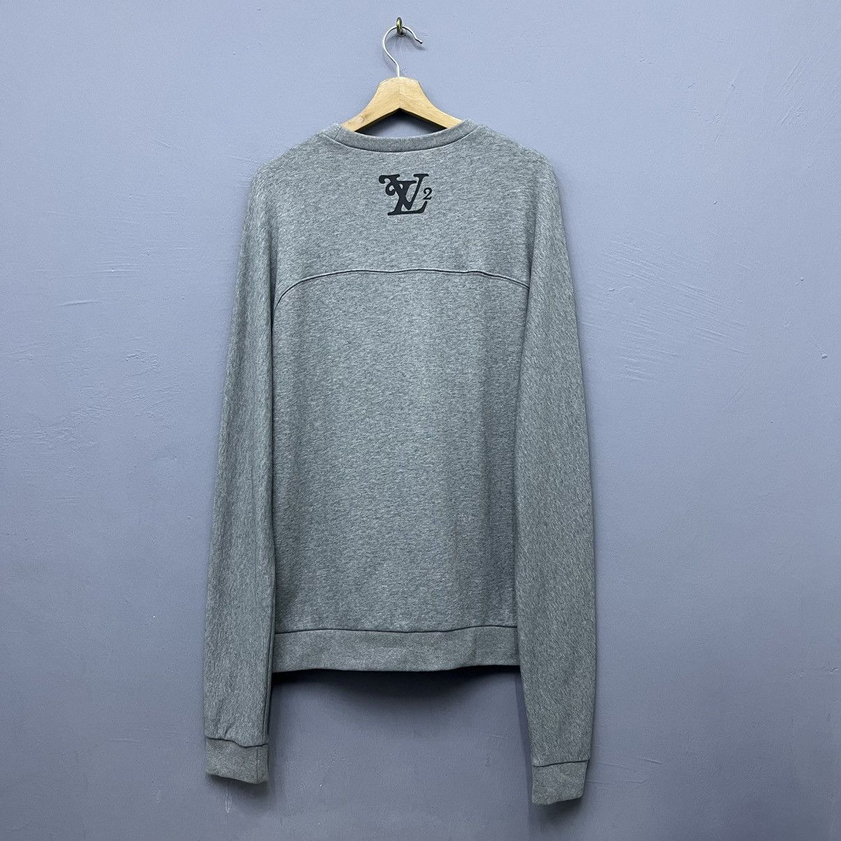 Louis Vuitton Louis Vuitton x Nigo Squared Crewneck Sweatshirt Size US L / EU 52-54 / 3 - 2 Thumbnail