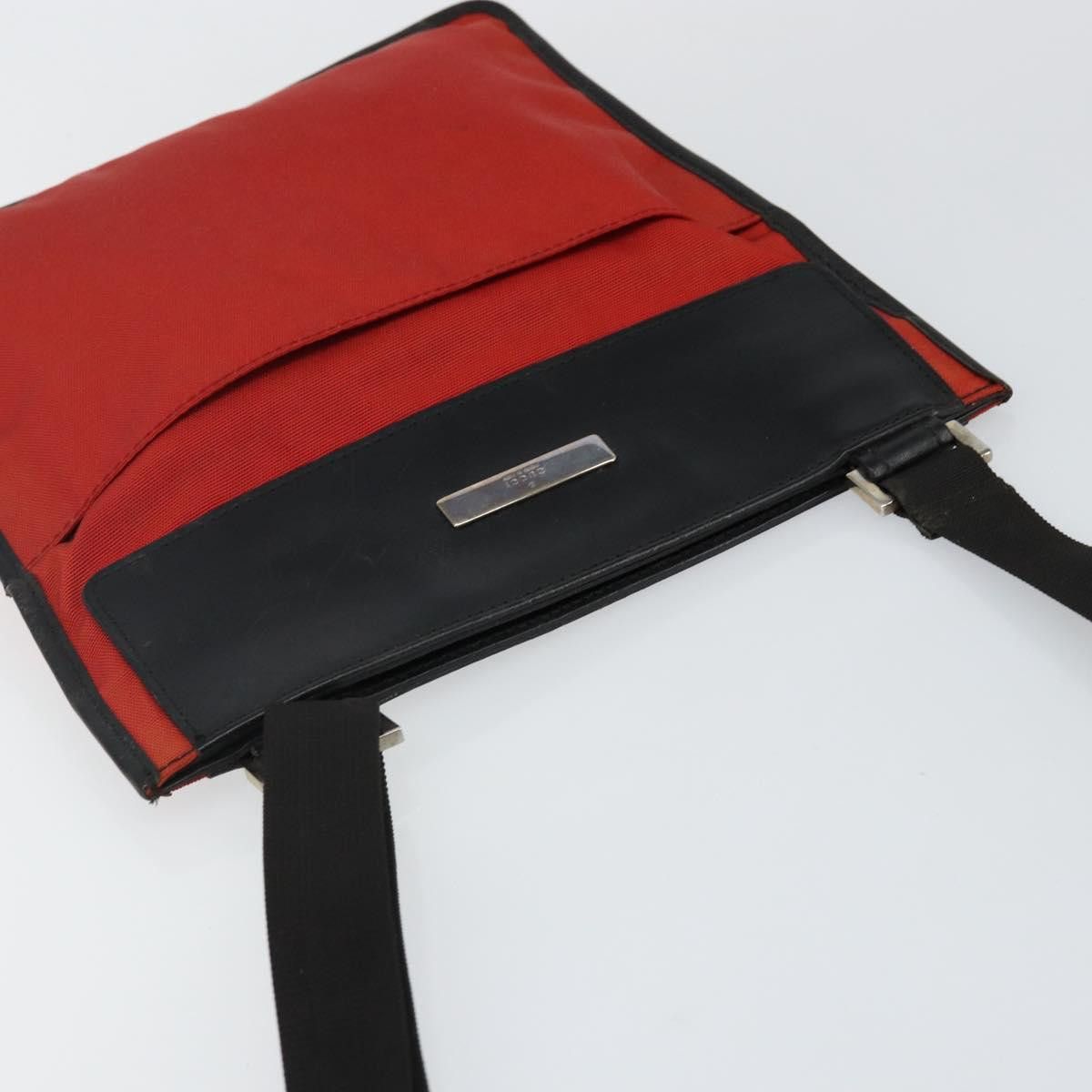 Gucci GUCCI Shoulder Bag Nylon Red Silver 019 019 Size ONE SIZE - 6 Thumbnail