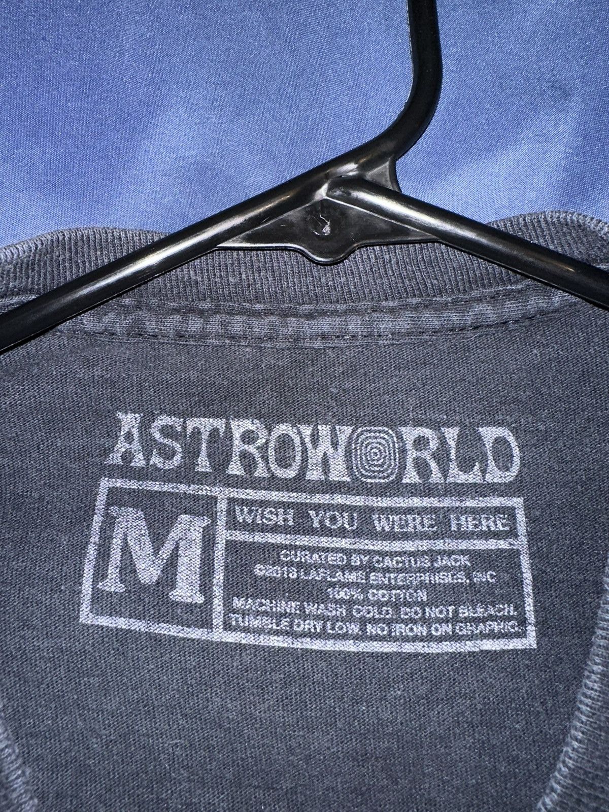 Travis Scott Astroworld Festival Happy Face Screw Tee Size US M / EU 48-50 / 2 - 5 Thumbnail