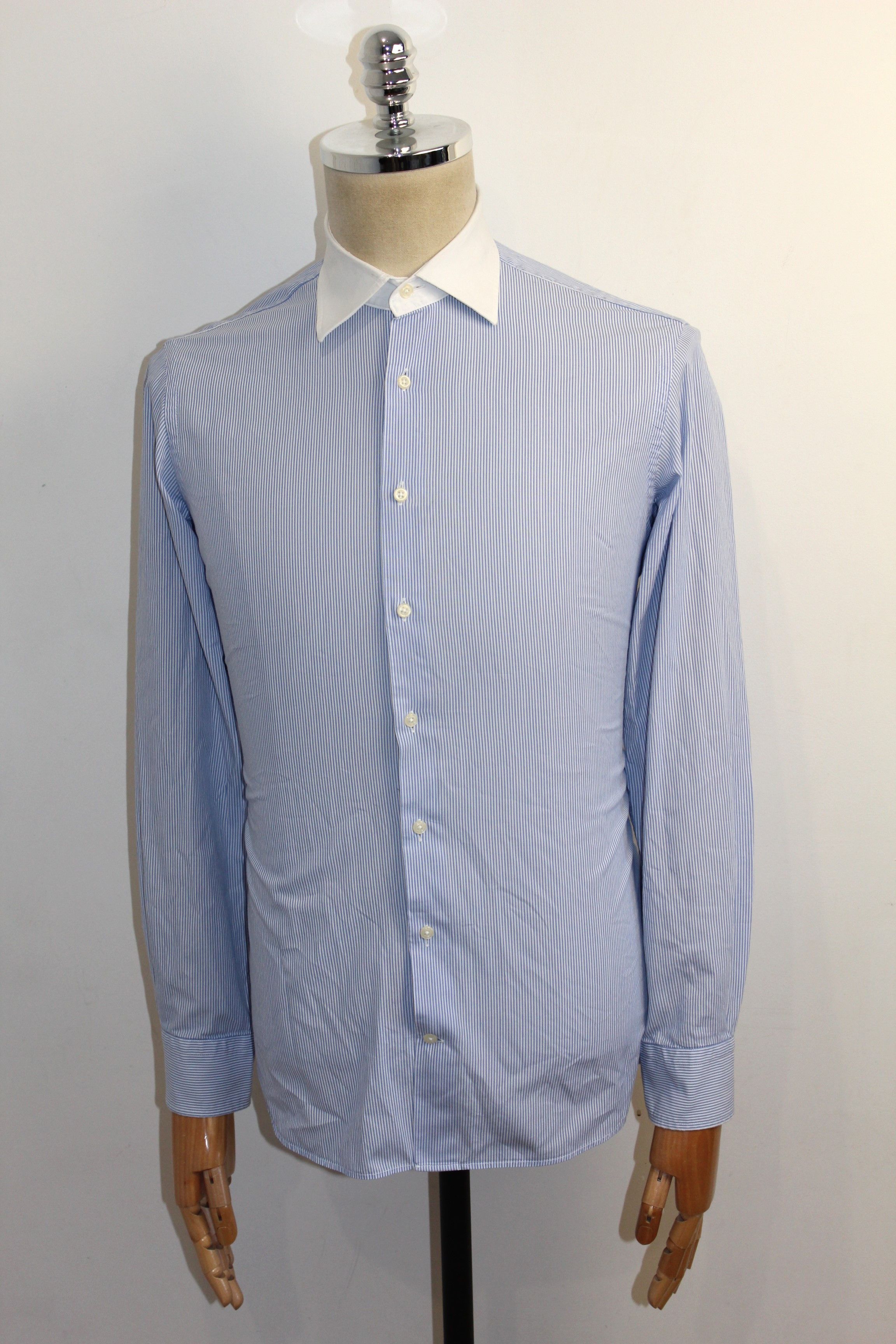 Hackett Hackett Long Sleeve Striped Shirt Top Size M Size US M / EU 48-50 / 2 - 3 Thumbnail