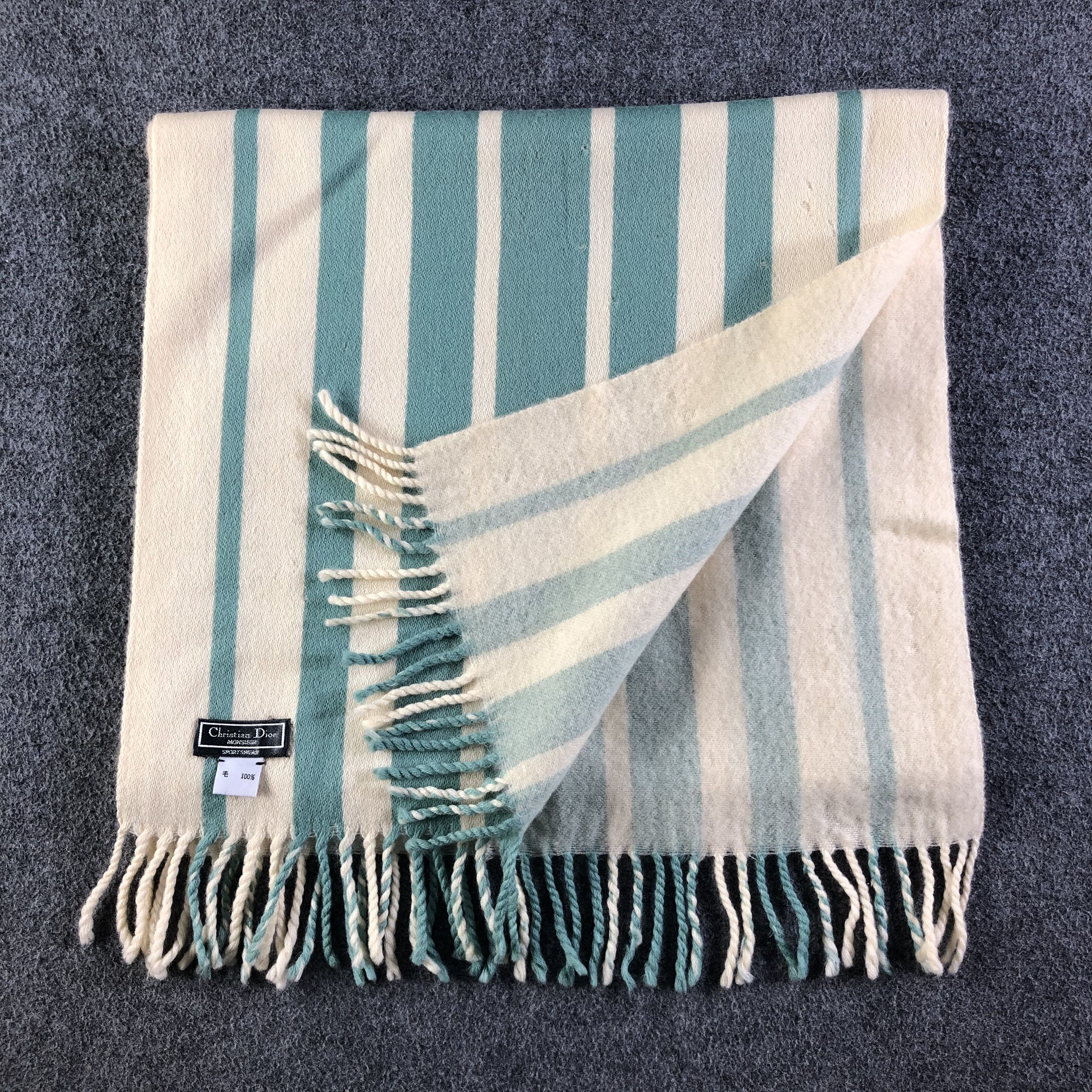Christian Dior Monsieur Christian Dior Scarf / Muffler / Neckwear Size ONE SIZE - 9 Thumbnail