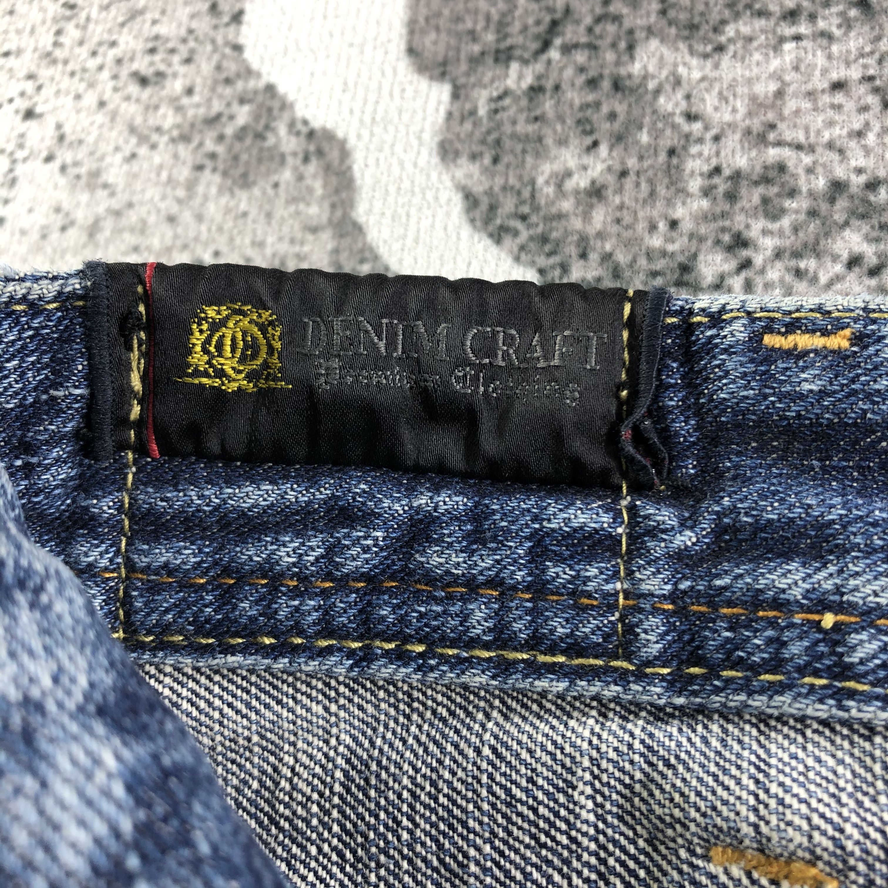 Japanese Brand Denim Craft Jeans Distressed Denim KJ2425 Size US 32 / EU 48 - 9 Thumbnail