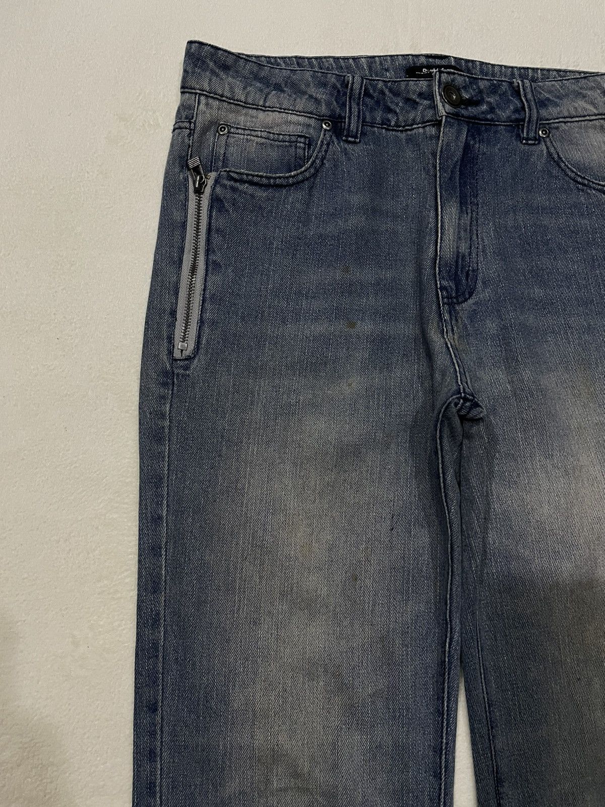 Vintage Vintage Doublefocus Straight Cut Mudwash Denim Jeans Size US 32 / EU 48 - 5 Thumbnail