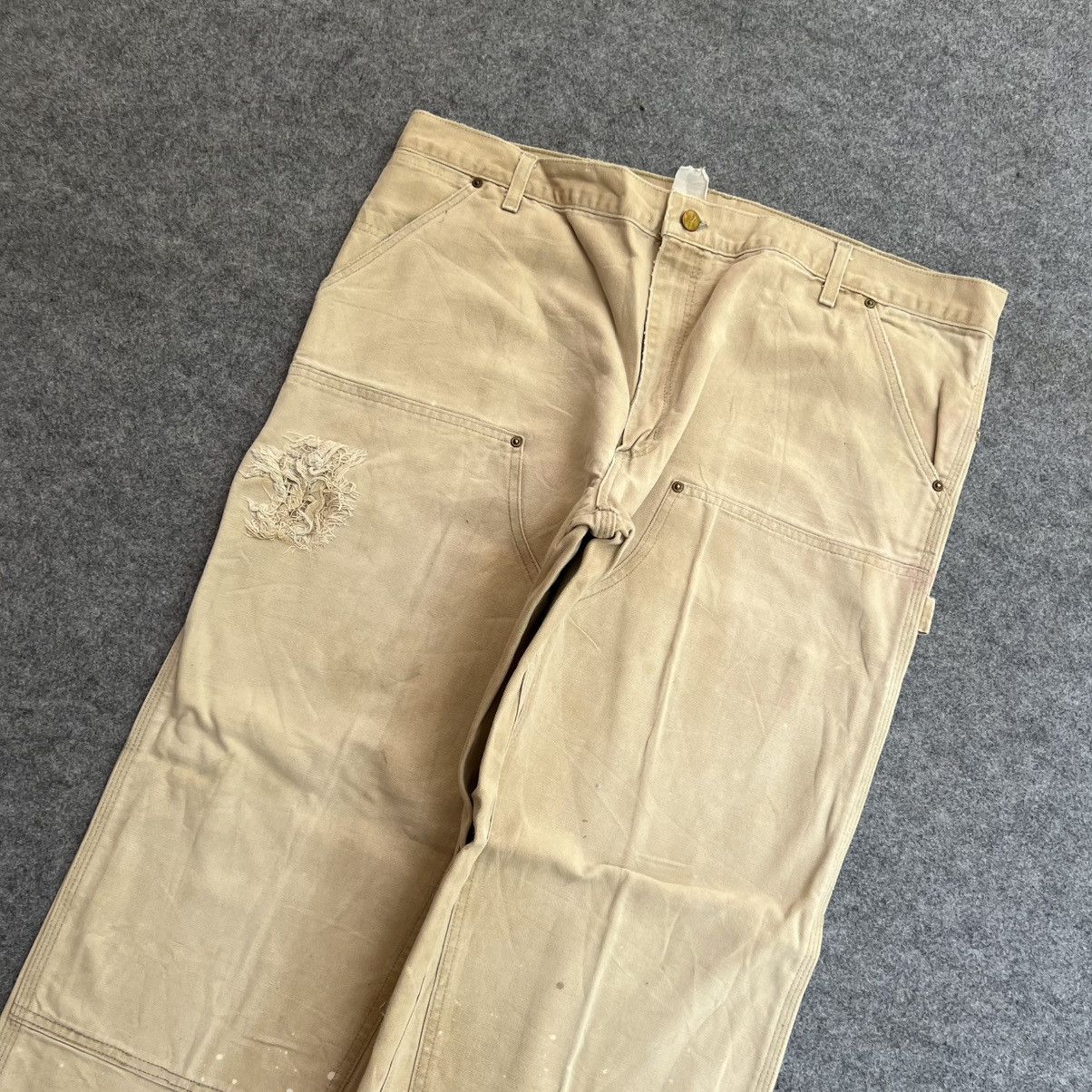 Carhartt Vintage Carhartt Double Knee BRN Size US 40 / EU 56 - 2 Thumbnail