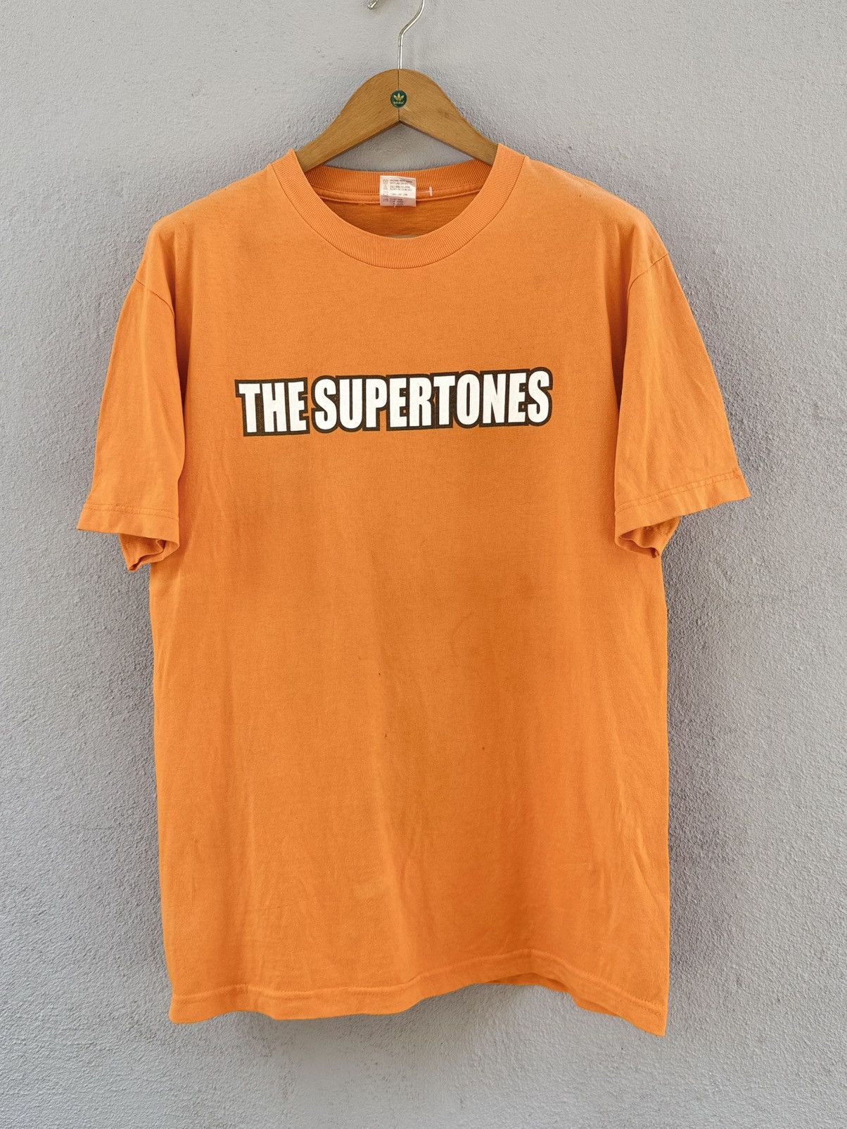 Band Tees Vintage 90s The Supertones Litterman Faded Grunge Punk Tee Size US L / EU 52-54 / 3 - 2 Thumbnail