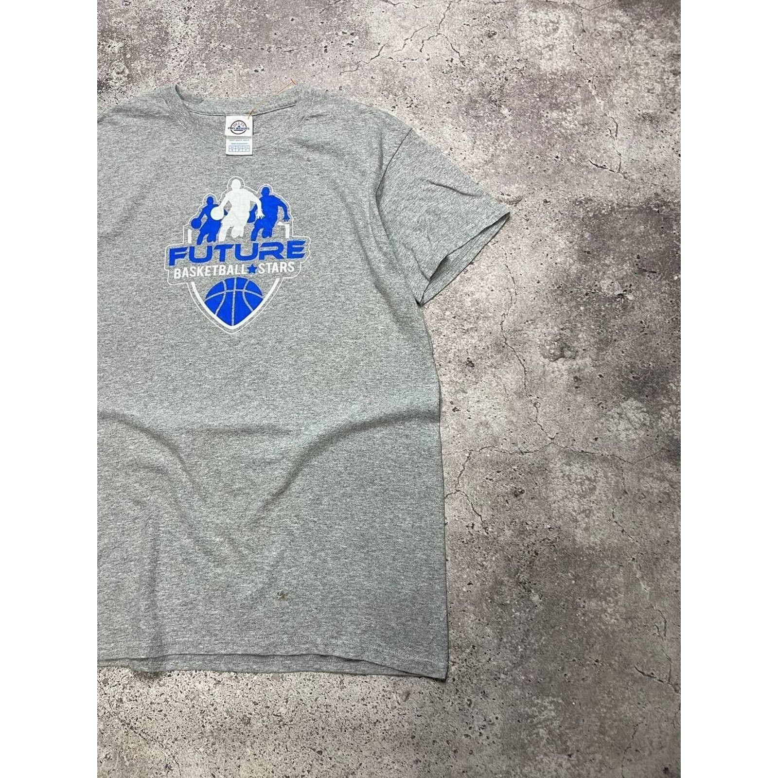 Vintage Vintage Future Basketball Stars Gray T-Shirt - Size S Size US S / EU 44-46 / 1 - 3 Thumbnail