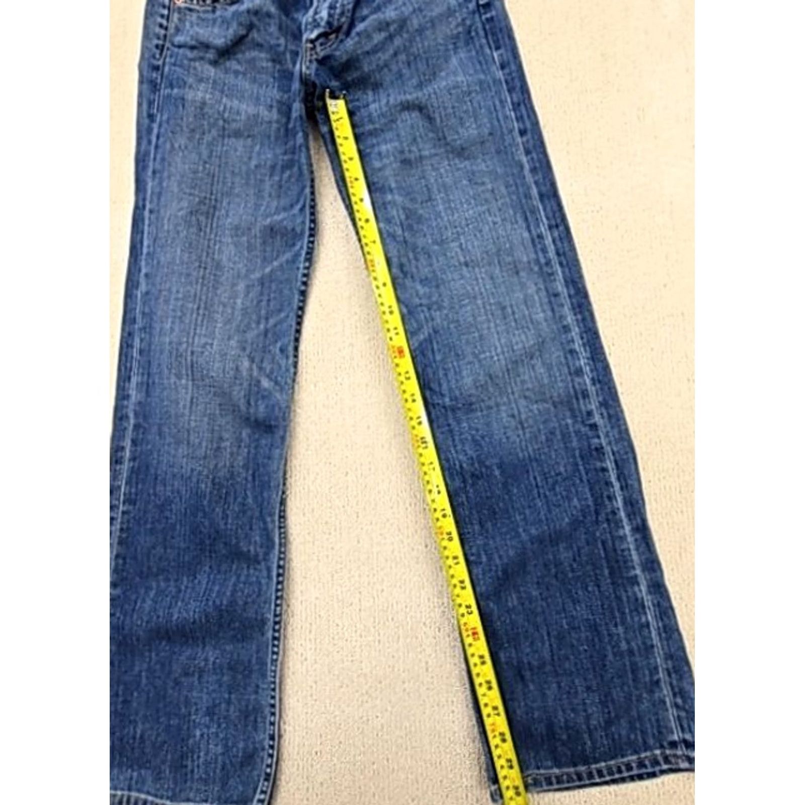 Vintage Levi Men’s Medium Wash 506 Straight Jeans 29x32 Stretch Size US 28 / EU 44 - 4 Thumbnail