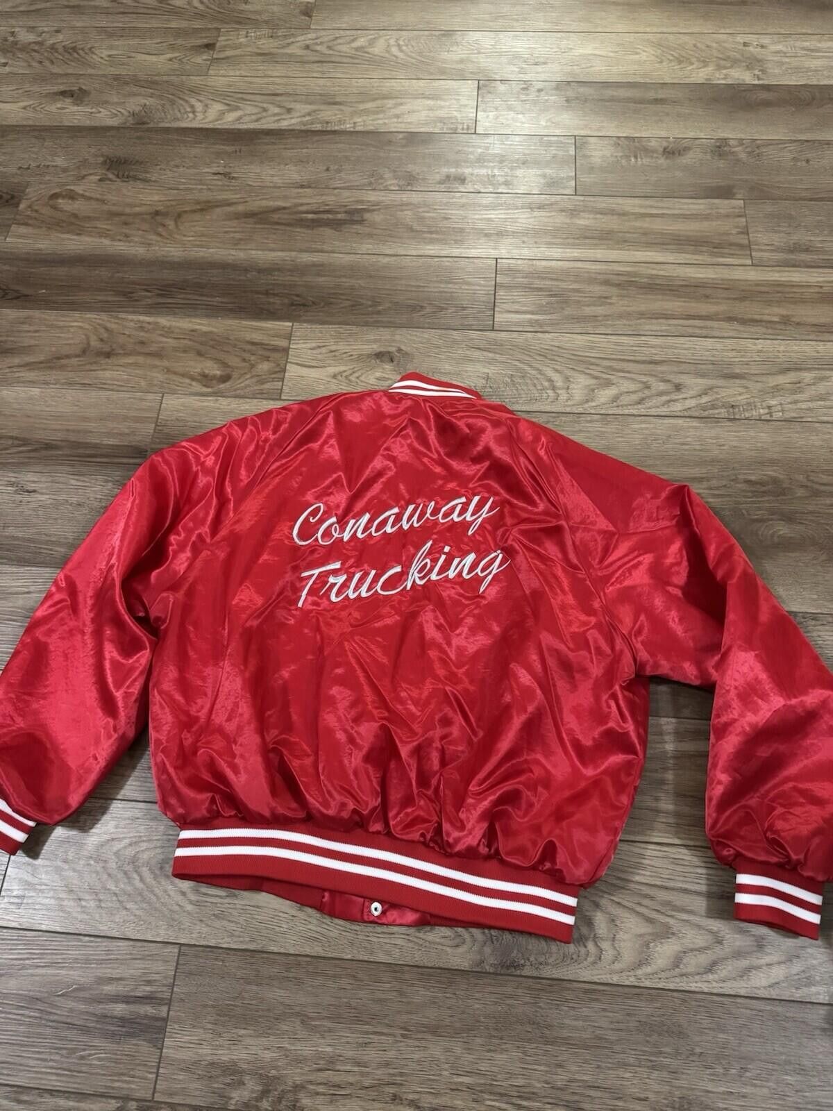 Other Vintage 70s 80s Trucking Red Satin Bomber Snap Jacket XXL Size US XXL / EU 58 / 5 - 1 Thumbnail