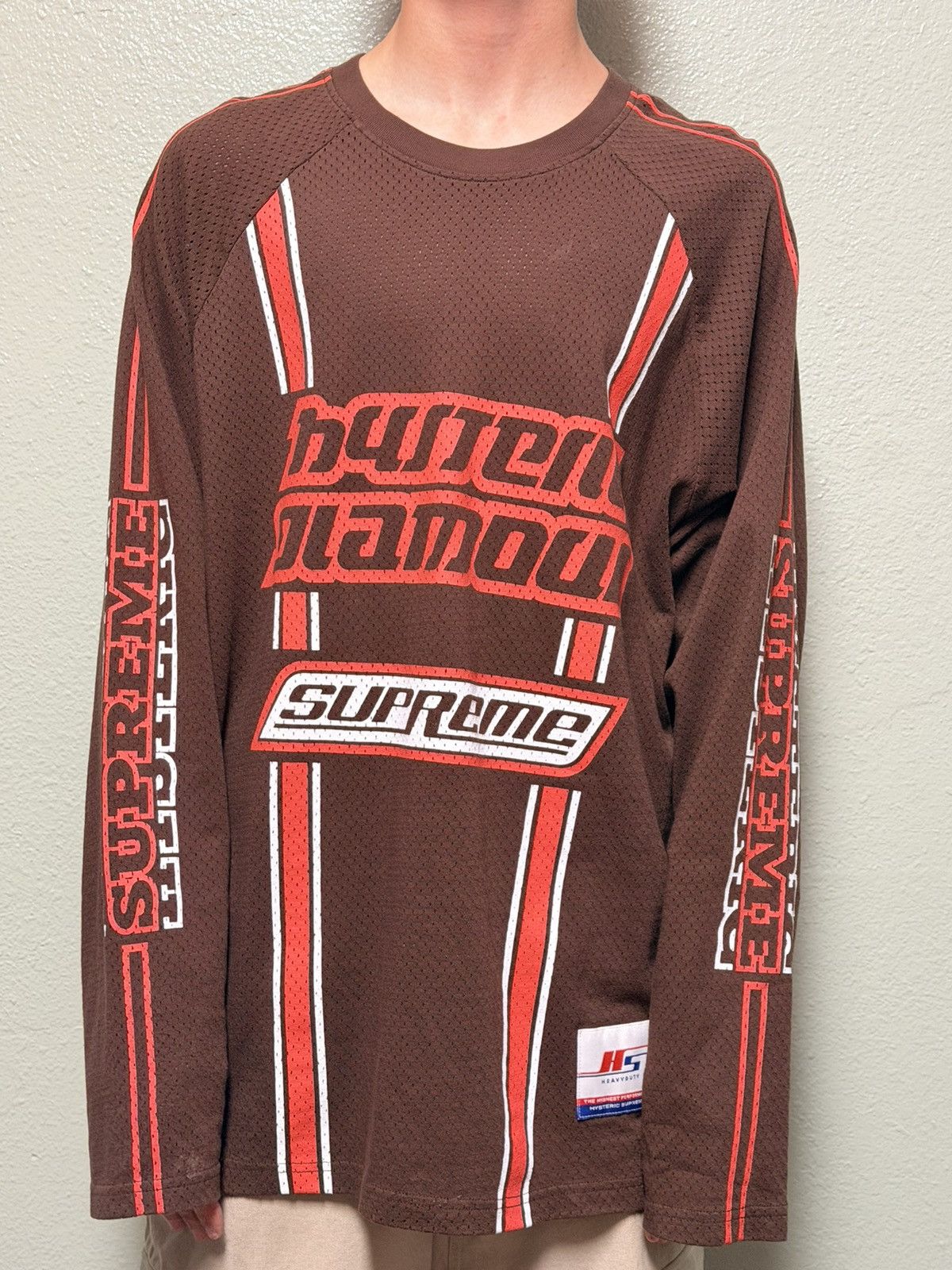 Hysteric Glamour × Supreme Supreme x Hysteric Longsleeve Jersey Size US XL / EU 56 / 4 - 1 Thumbnail