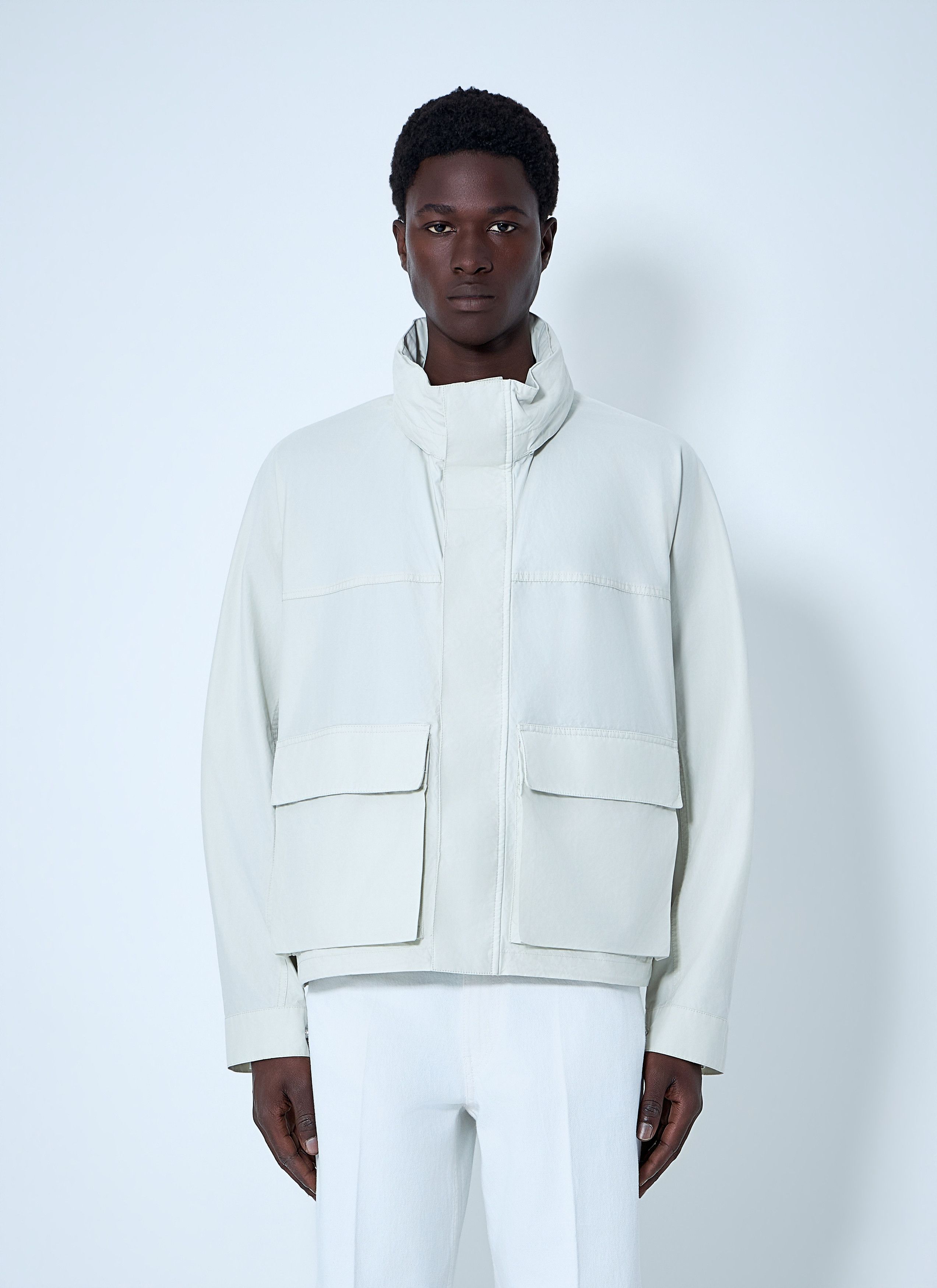 Lemaire High-Collar Utility Jacket Size US XL / EU 56 / 4 - 1 Thumbnail