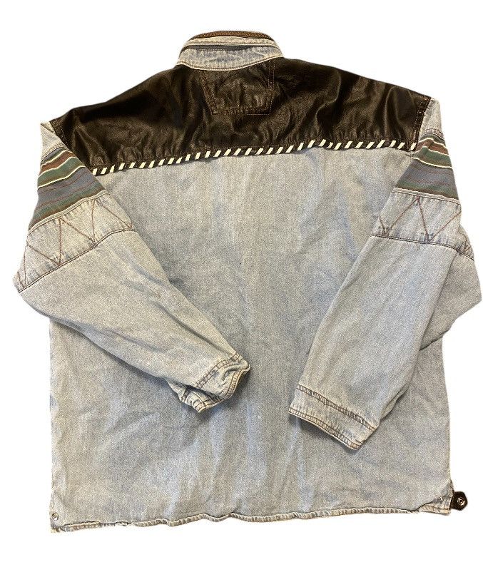 Vintage Vintage Shooter Original Jean Shirt Size US L / EU 52-54 / 3 - 4 Thumbnail