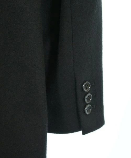 Comme des Garcons Black Coat Plain Wool Long Length Size US XS / EU 42 / 0 - 7 Thumbnail