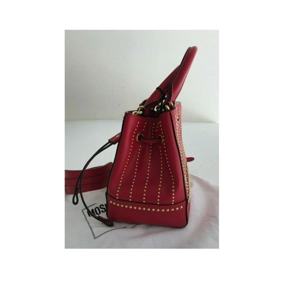 Moschino SS17 Moschino Couture Jeremy Scott Gold LEATHER BUCKET BAG Size ONE SIZE - 8 Thumbnail