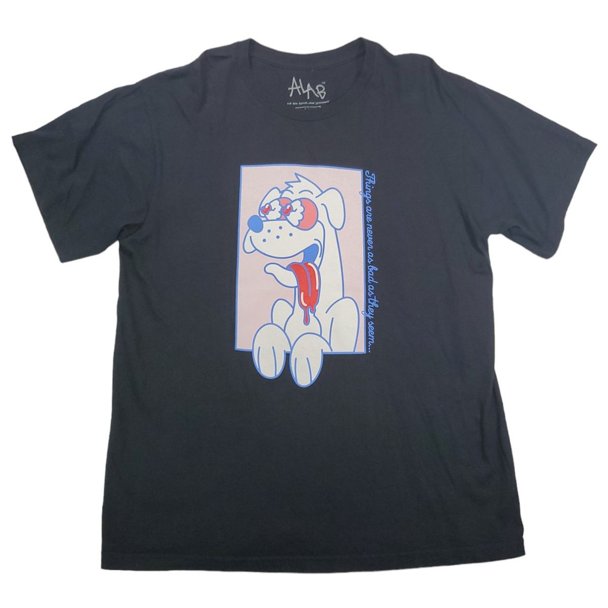 A.LAB A-Lab | Stressed Out Dog T-shirt | Size Large Size US L / EU 52-54 / 3 - 2 Thumbnail