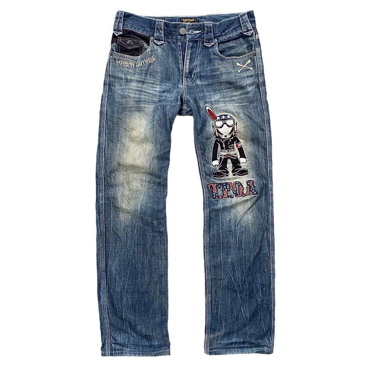 Rare Vanson x Crows Worst Collab Jeans – Japan Exclusive