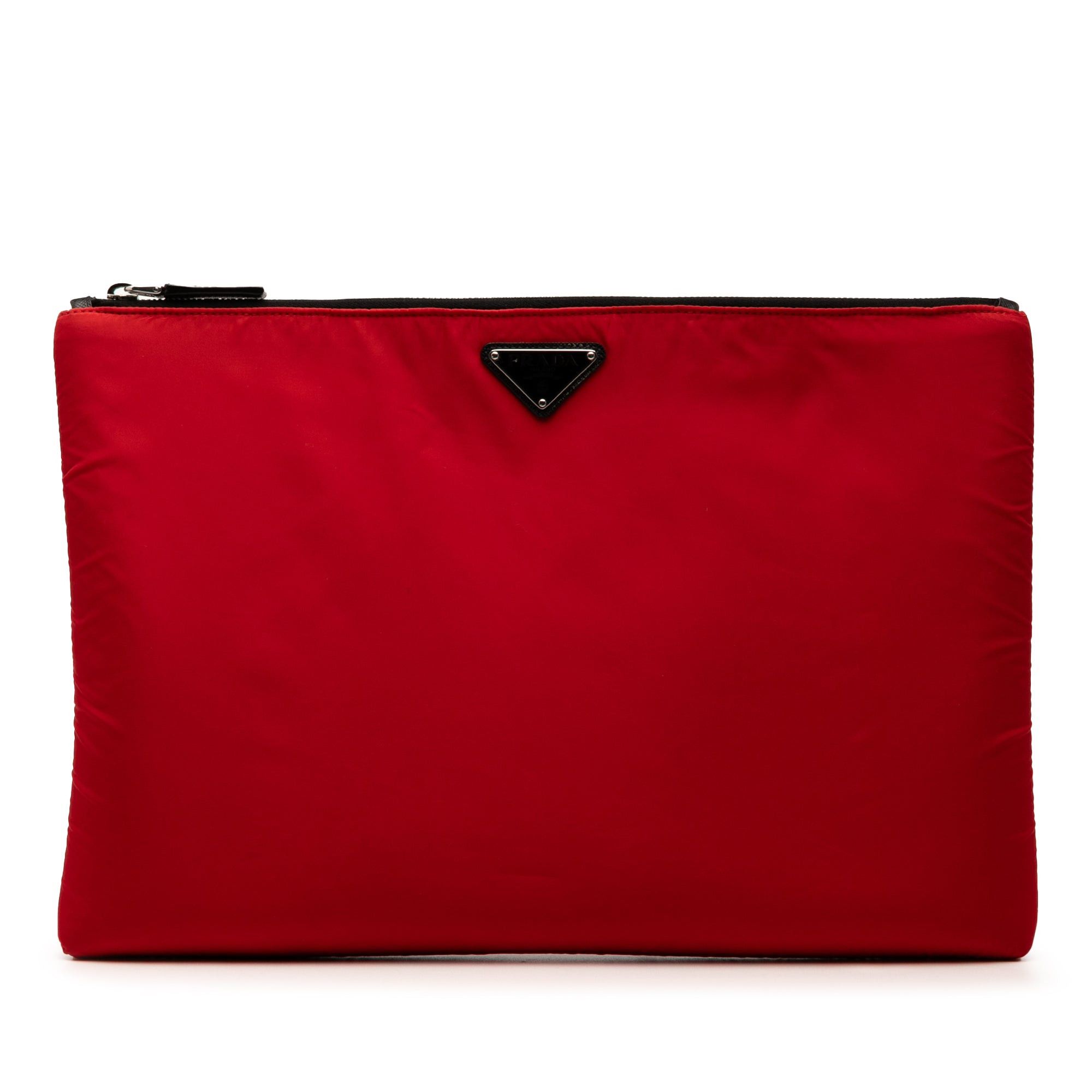 Prada Tessuto Soft Zip Clutch Size ONE SIZE - 1 Thumbnail