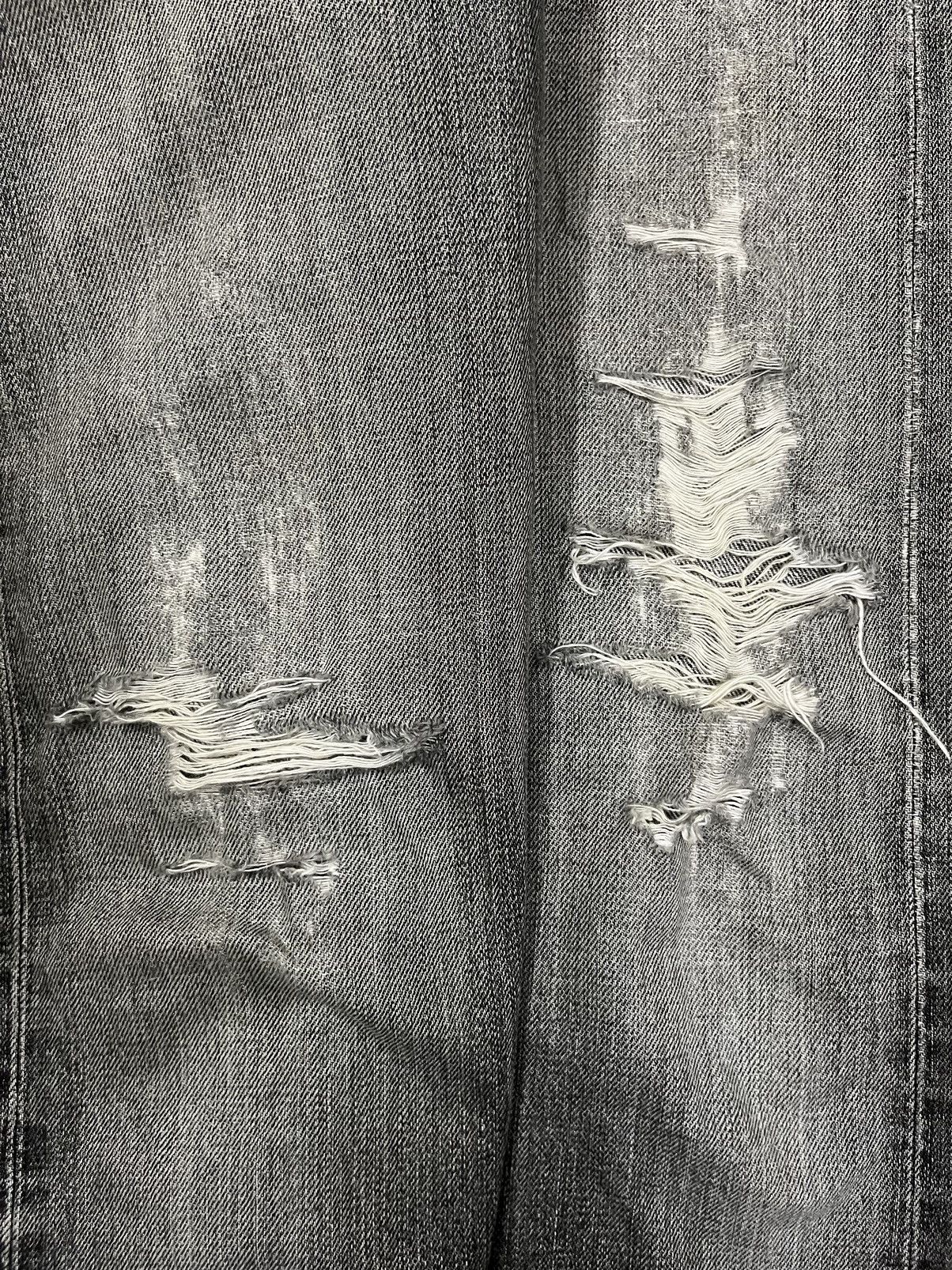 14th Addiction × Edwin Vintage Edwin Black Faded Distressed Loose Fit Jeans Size US 28 / EU 44 - 15 Thumbnail