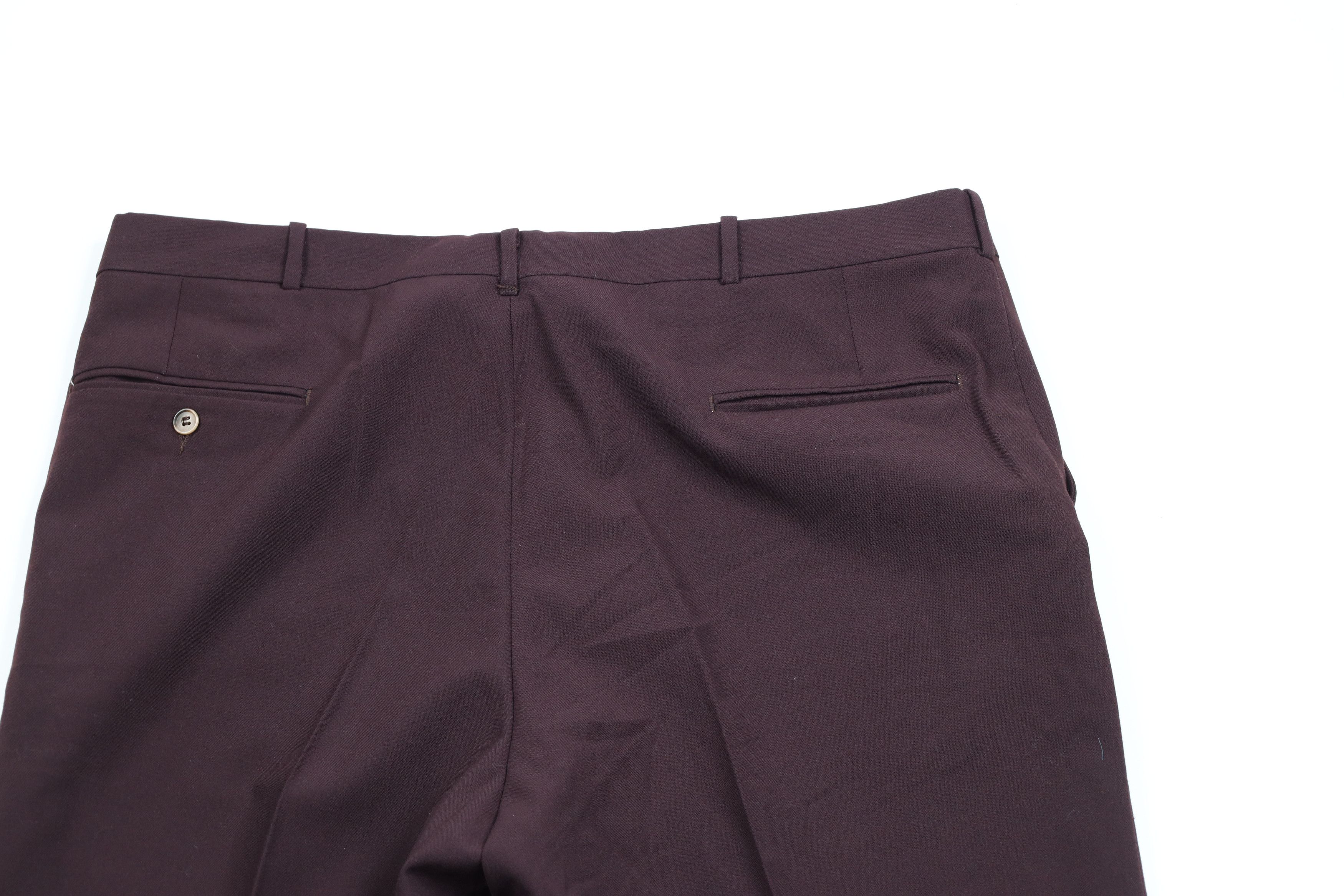 Vintage Vintage 70s Streetwear Bell Bottoms Chino Pants Burgundy USA Size US 40 / EU 56 - 10 Thumbnail