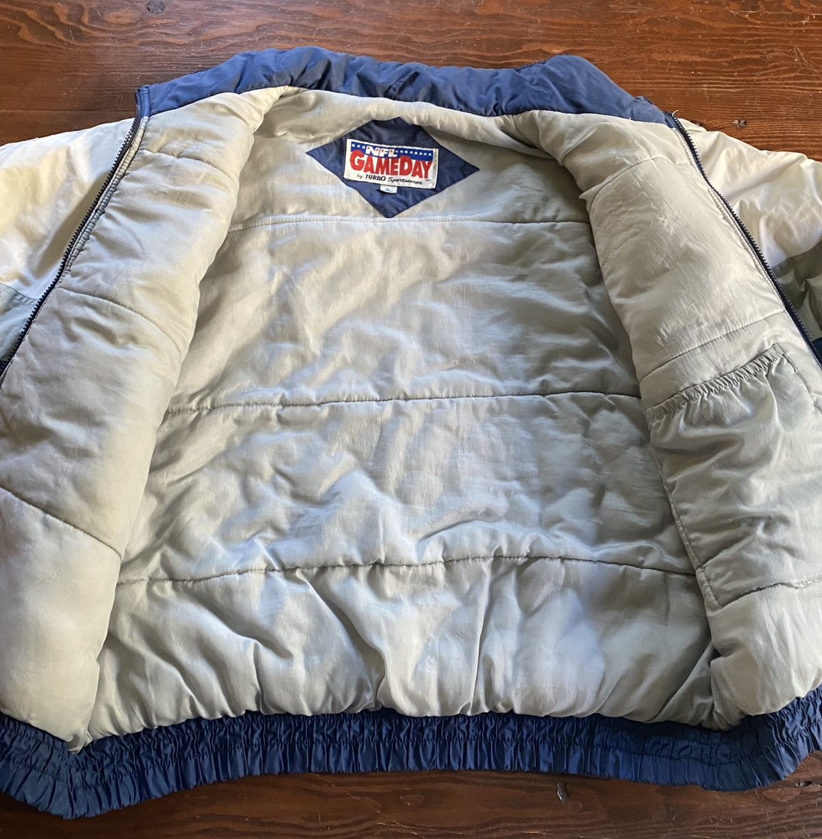 NFL Vintage 90’s Dallas Cowboys NFL Game Day Puffer Jacket Size US XL / EU 56 / 4 - 11 Thumbnail