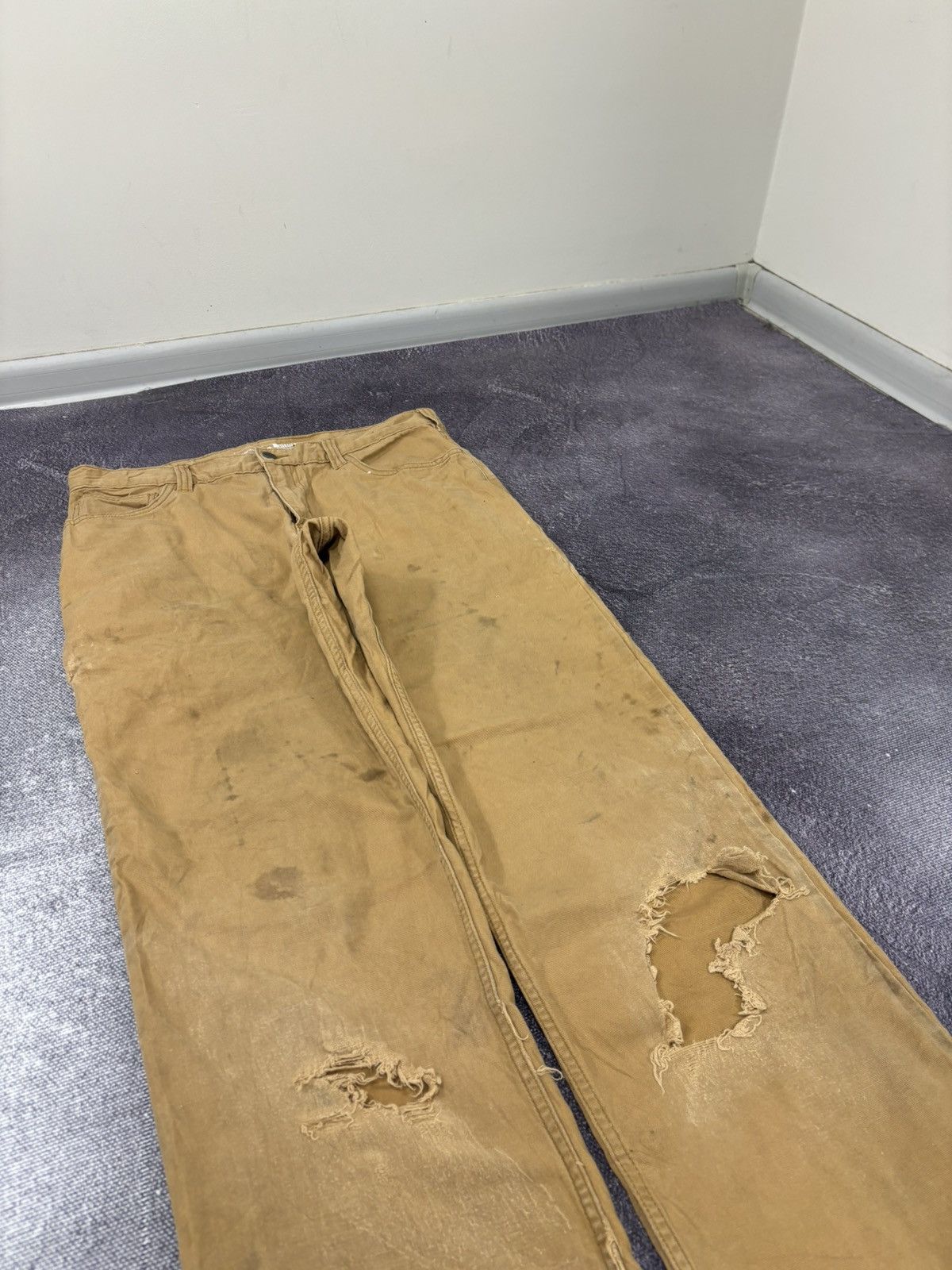 Carhartt Vintage Carhartt USA Rugged Flex Distressed Work Pants Size US 34 / EU 50 - 12 Thumbnail