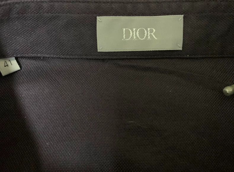 Dior Dior size 41 20ss Black Chest Slogan Shirt Nextarrow-2505 Size US XS / EU 42 / 0 - 3 Thumbnail