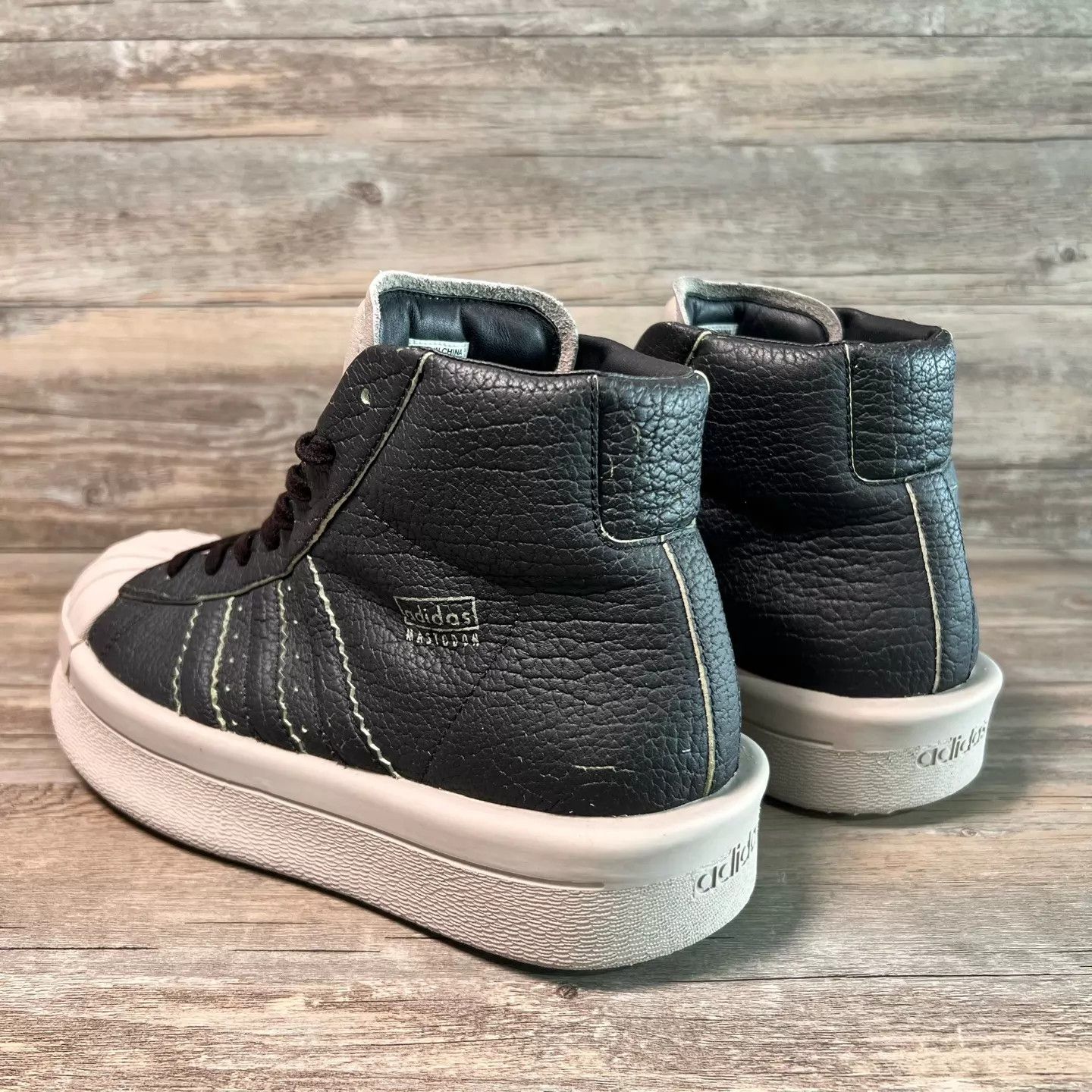 Rick Owens Rick Owens x Adidas Mastodon Pro Black 46 Size US 11.5 / EU 44-45 - 4 Thumbnail