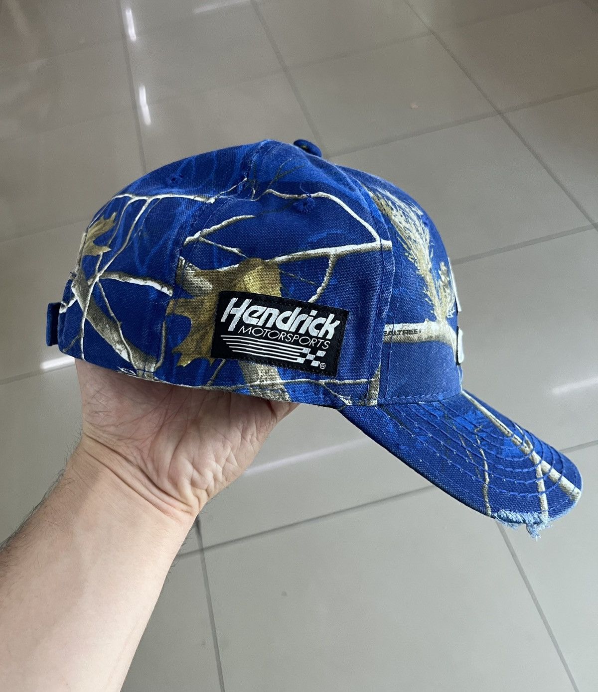 NASCAR NASCAR REALTREE #5 DISTRESSED HAT CAP Y2K Size ONE SIZE - 2 Thumbnail