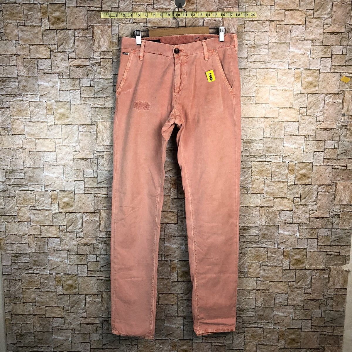 Japanese Brand × Vintage Man Gas Pink vintage Casual cargo Pants #A646 Size US 29 - 1 Thumbnail