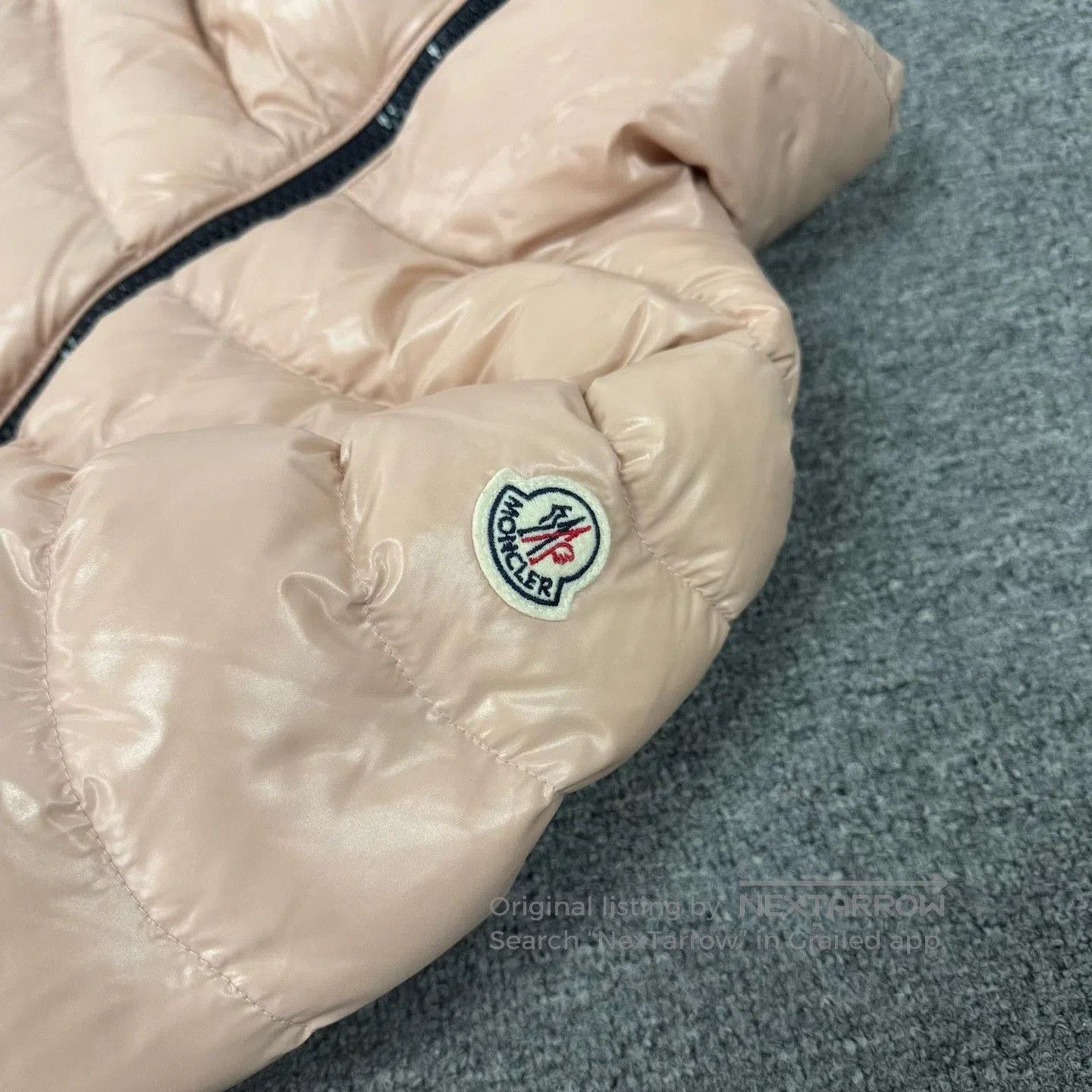 Moncler Moncler Miriel Pink Down Jacket. Size XS / US 0-2 / IT 36-38 - 9 Thumbnail