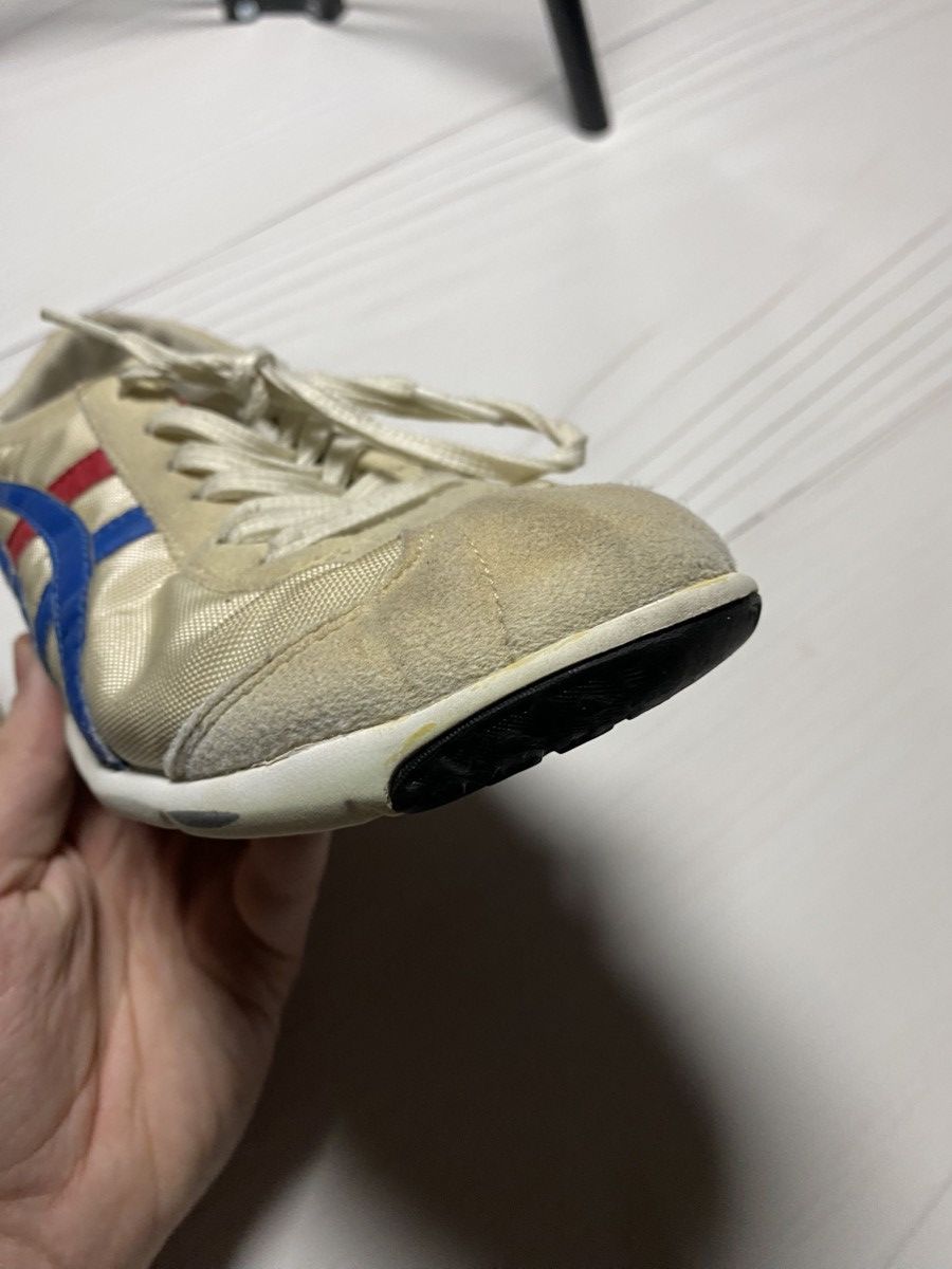 Japanese Brand × Onitsuka Tiger × Vintage Vintage Onitsuka Tiger Mexico 66 worn distressed sneakers Size US 6.5 / EU 39-40 - 12 Thumbnail