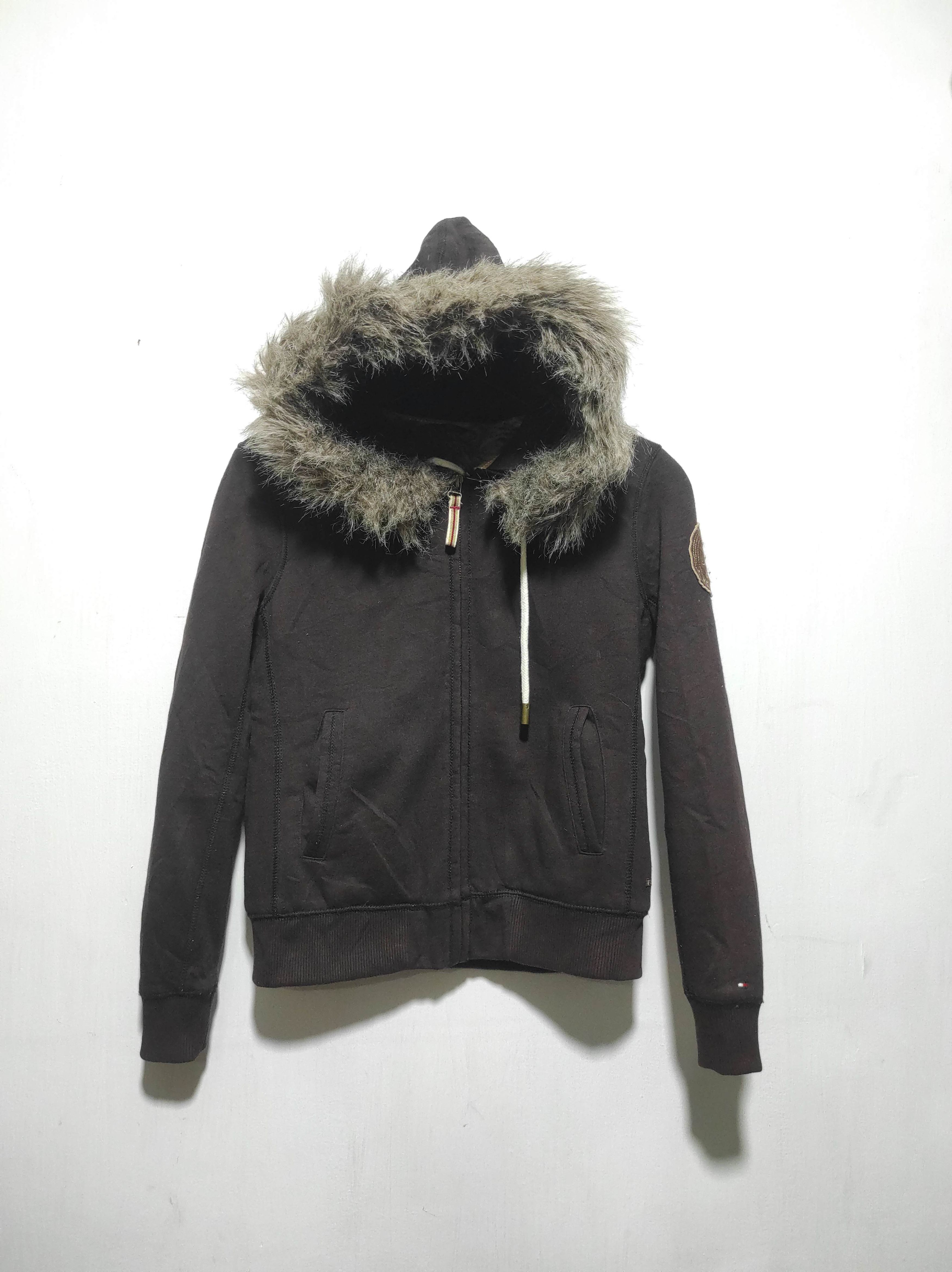 Tommy Hilfiger Tommy Hilfiger Sherpa Fur Zip Hoodie if six was nine style Size S / US 4 / IT 40 - 3 Thumbnail